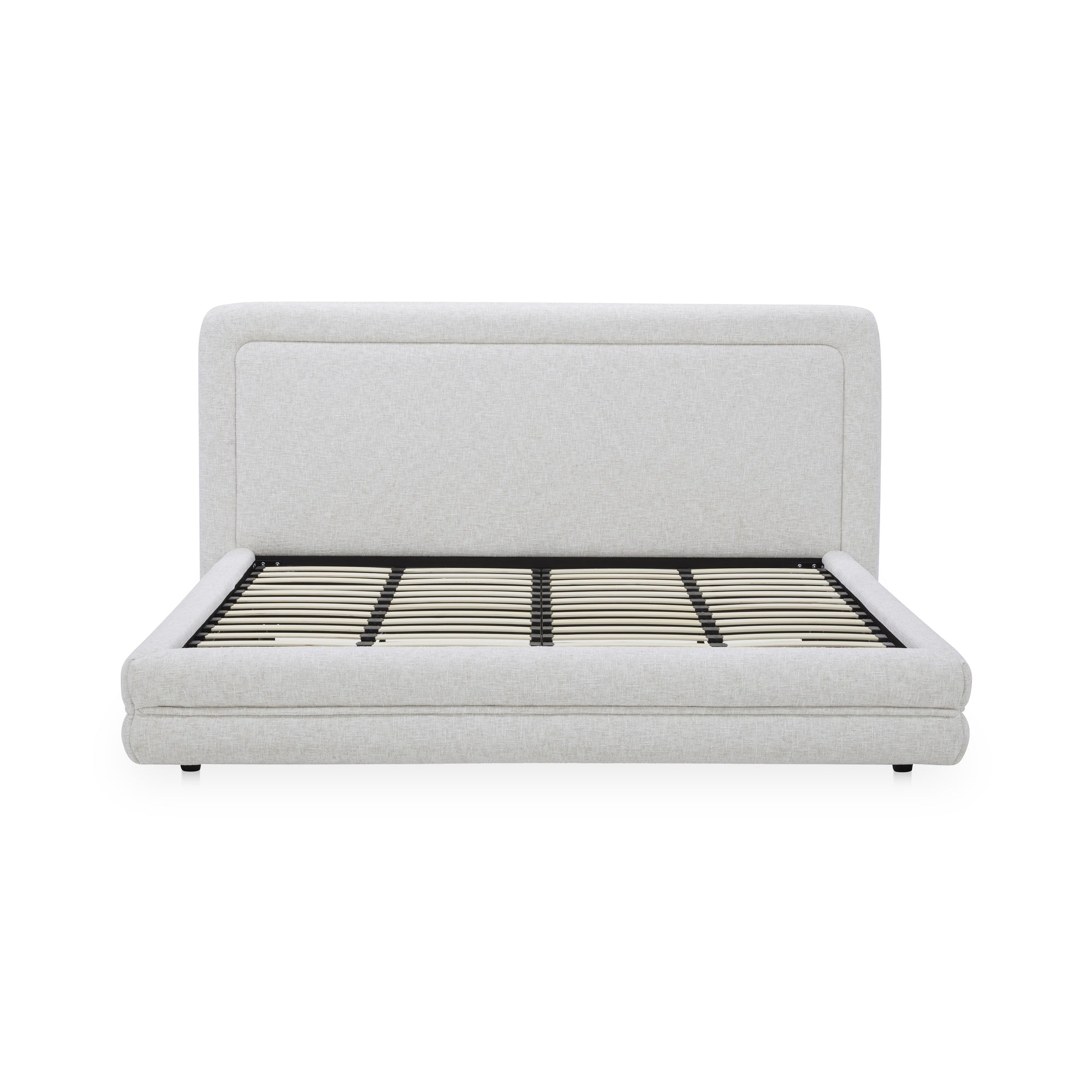 Tory Queen Bed Pebble - Moes Home