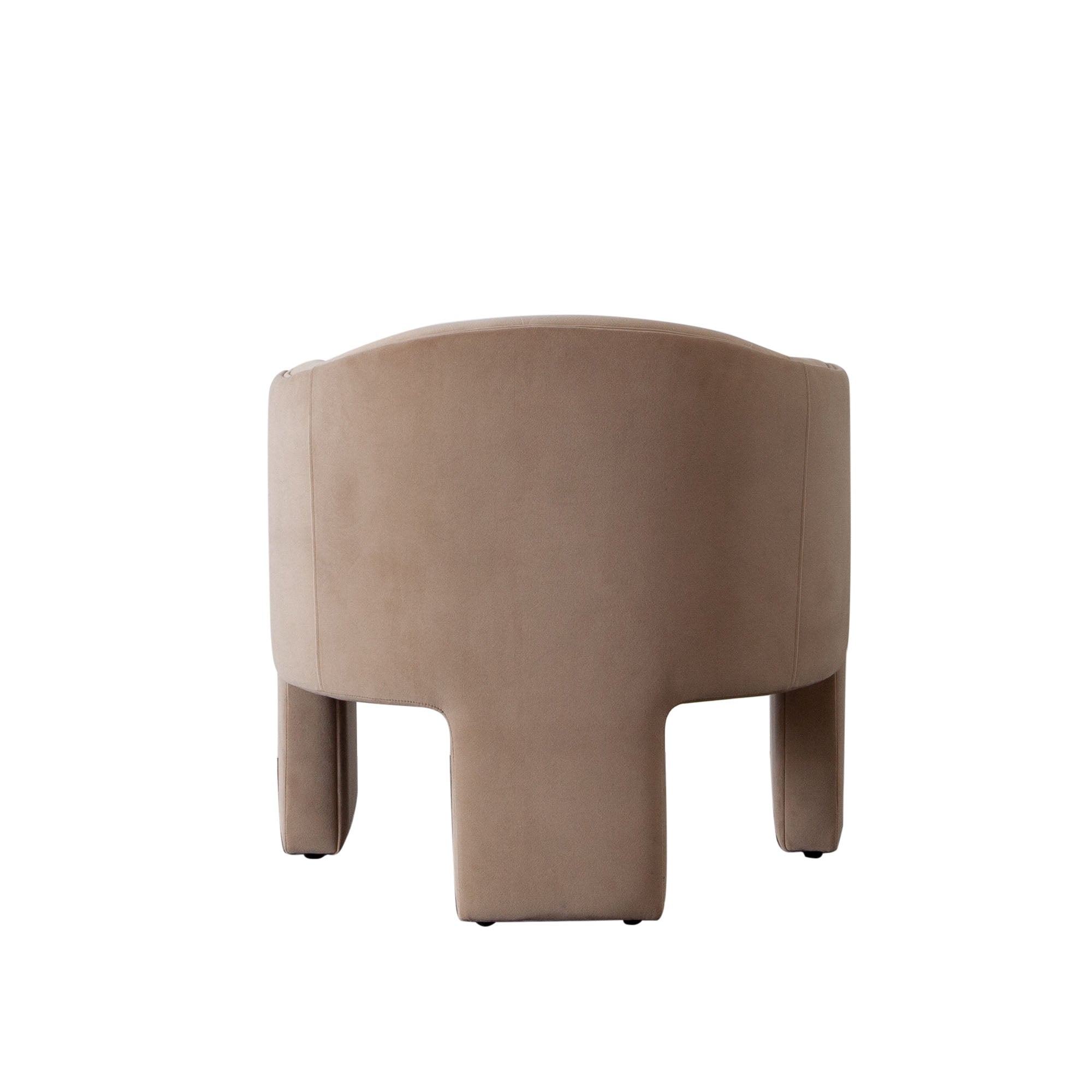 Leyah Accent Chair in Camel Performance Velvet by Diamond Sofa