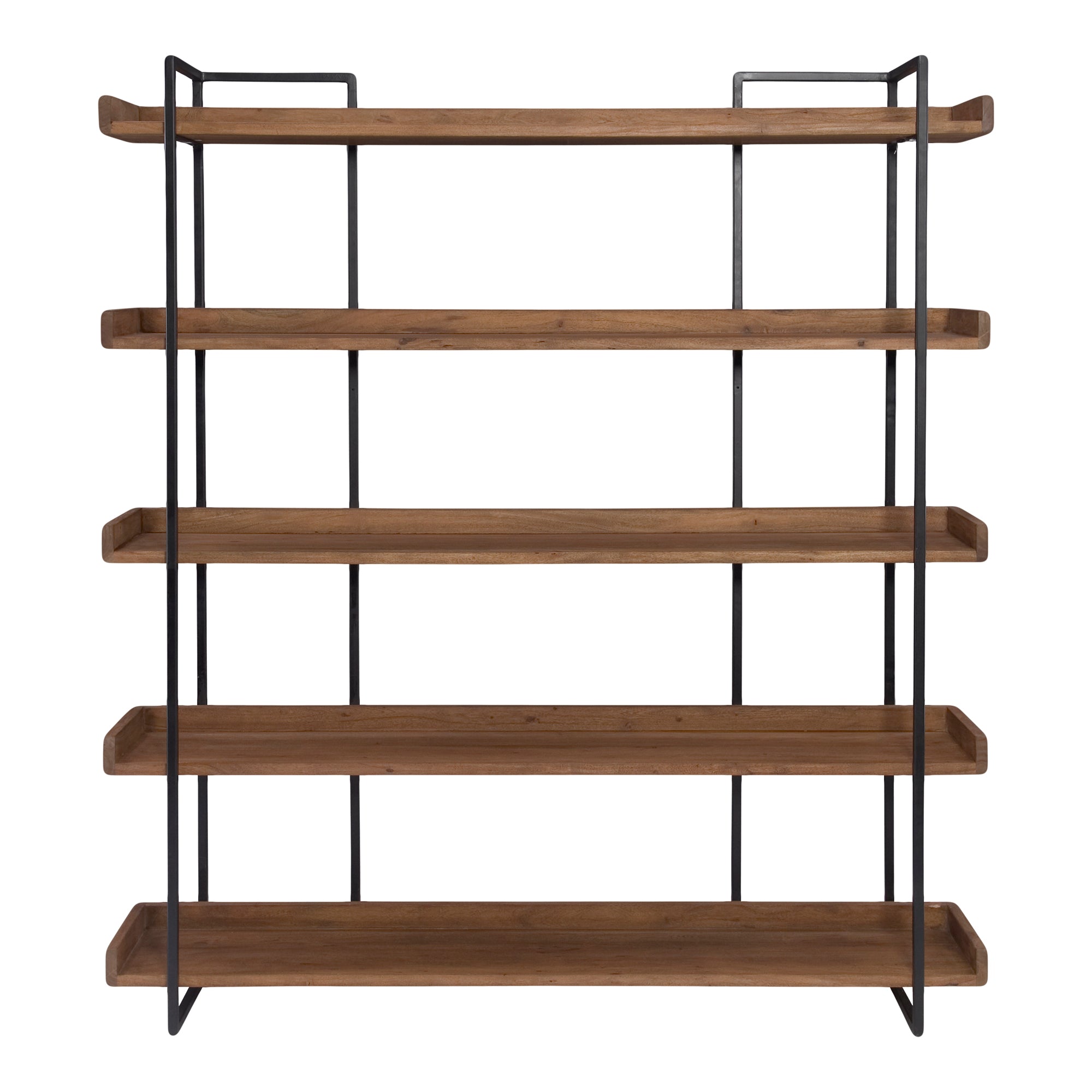 Vancouver Bookshelf Large Light Brown - Moes Home