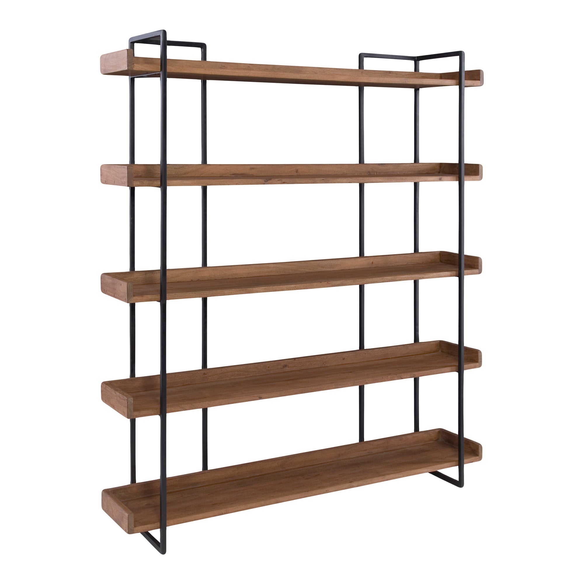 Vancouver Bookshelf Large Light Brown - Moes Home