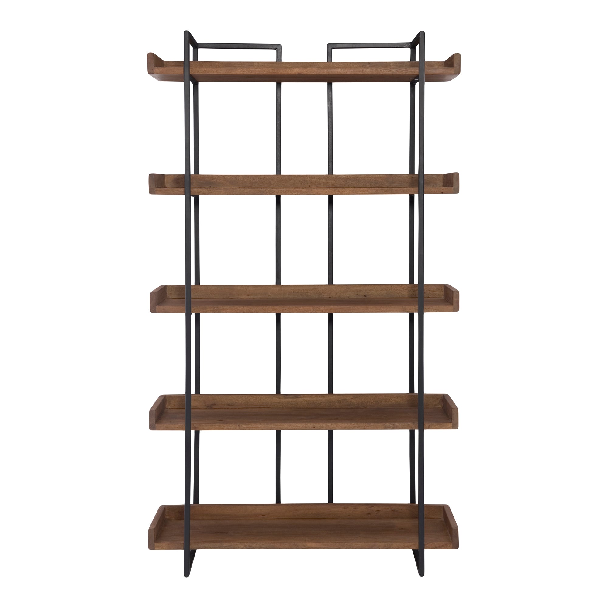 Vancouver Bookshelf Small Light Brown - Moes Home