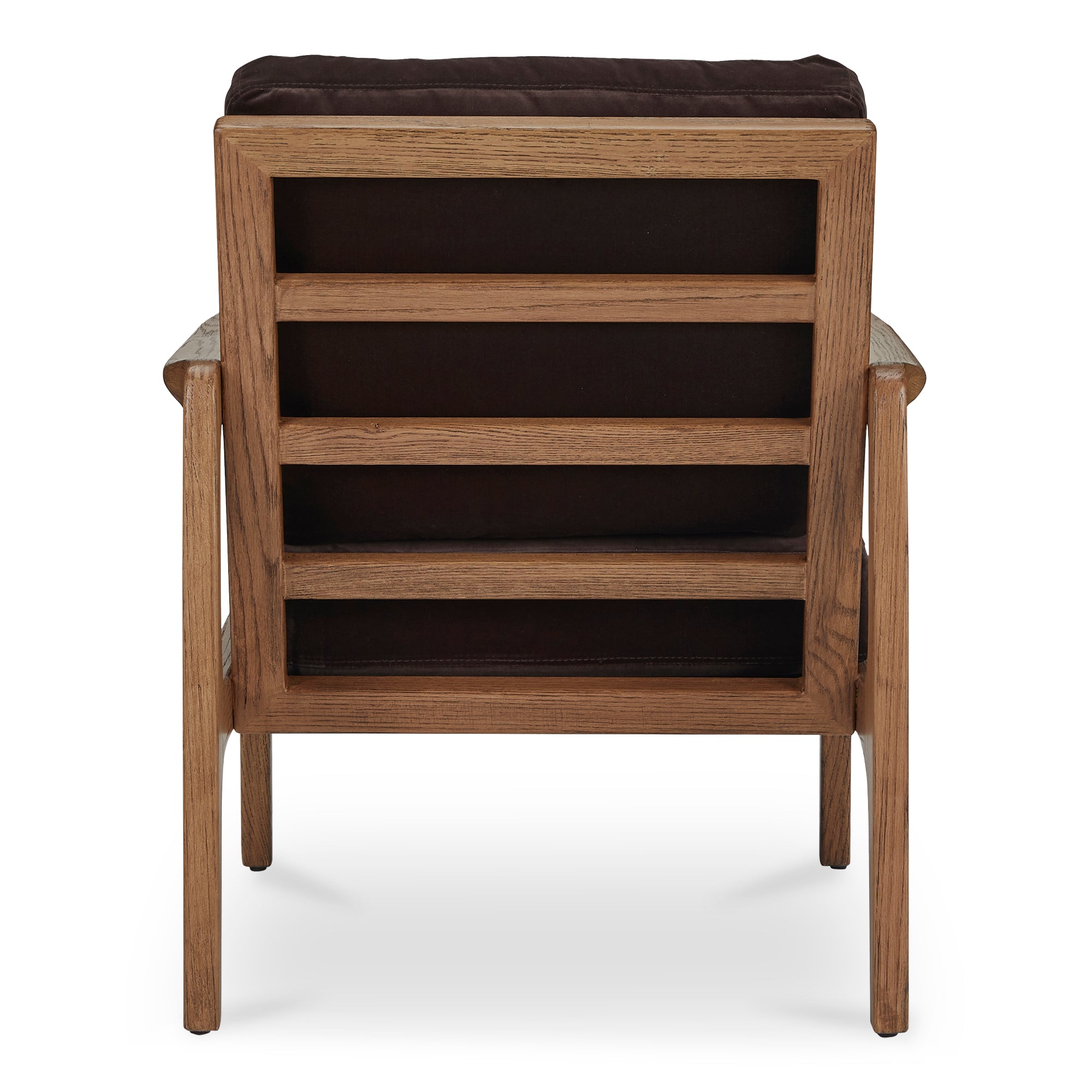 Fearne Accent Chair Dark Brown - Moes Home