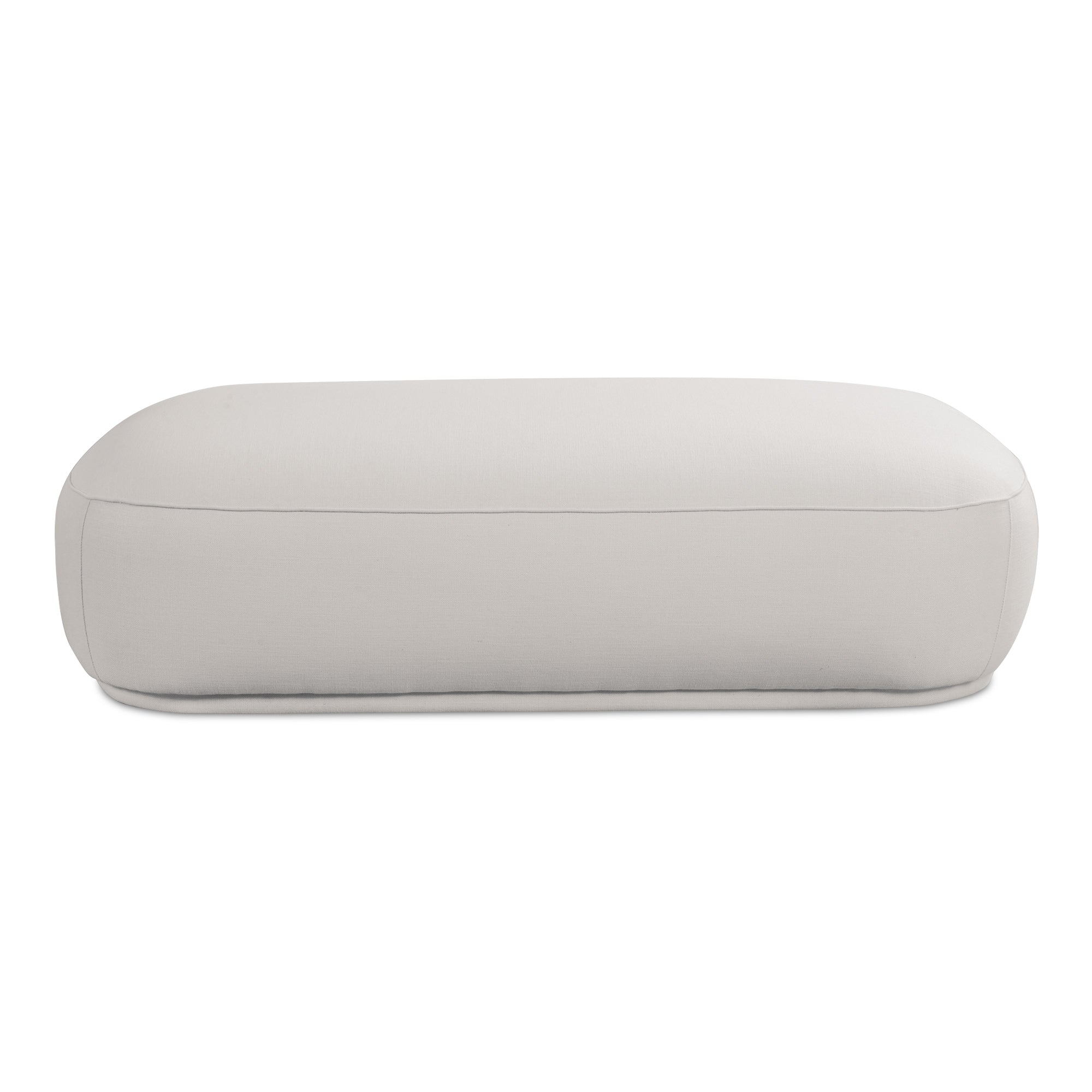 Marion Rectangular Ottoman Beige