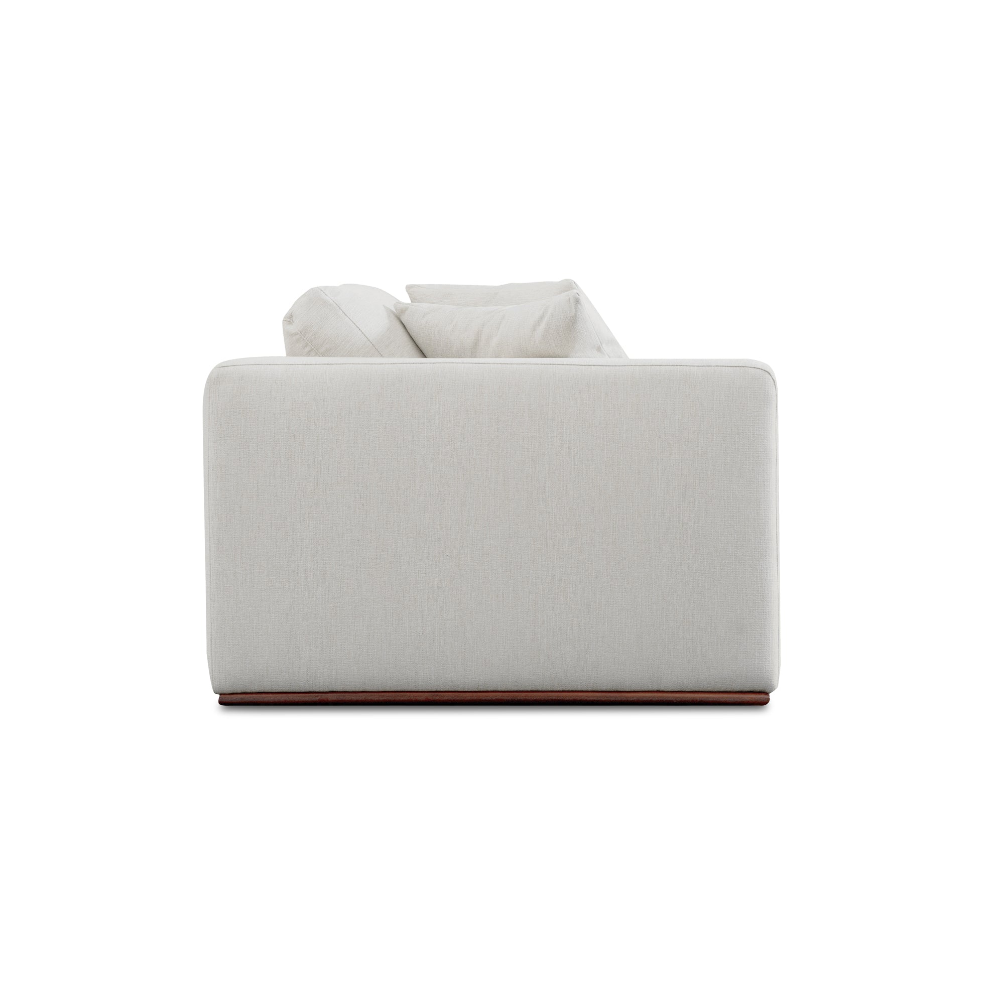 Rue Left Arm Facing Chair Off White