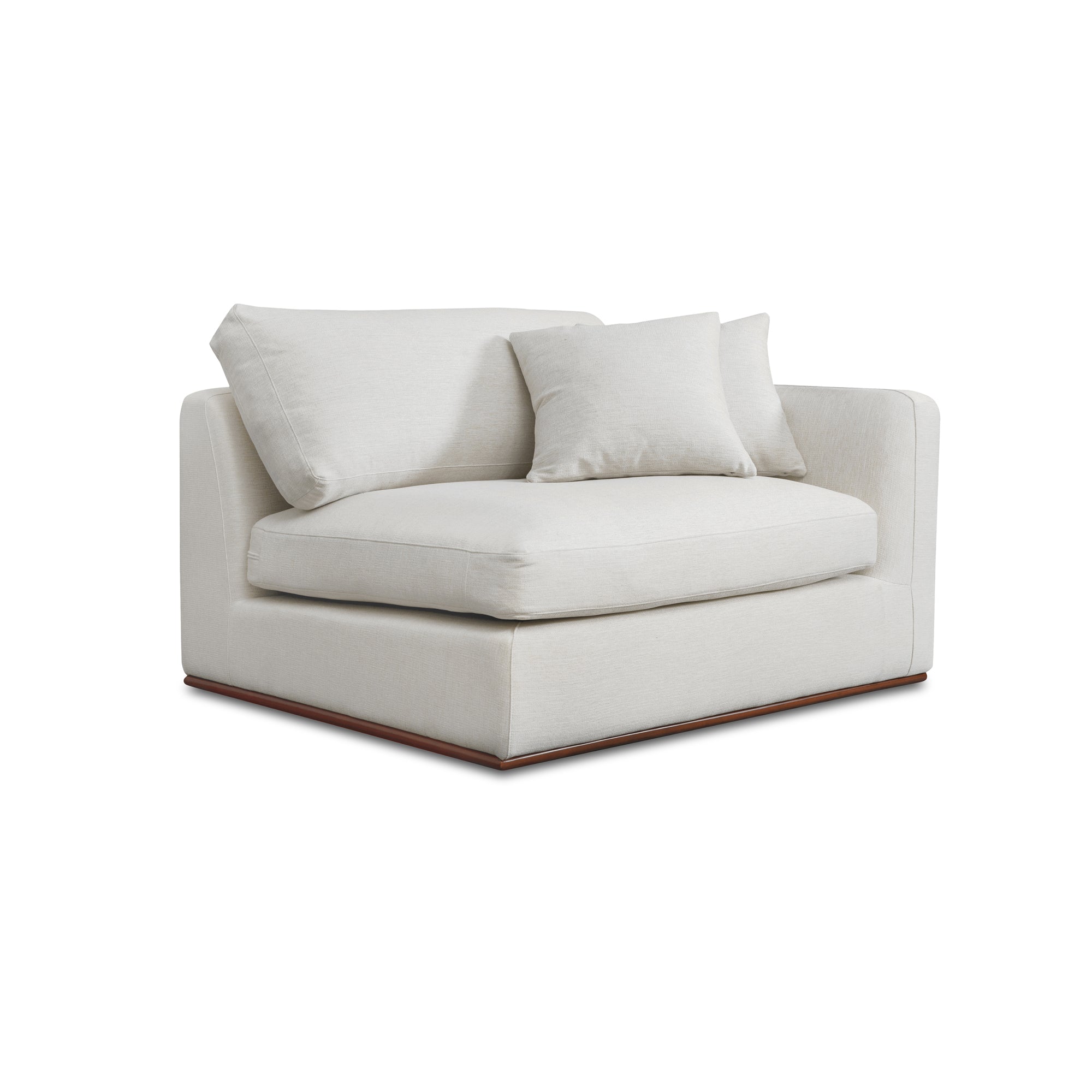 Rue Right Arm Facing Chair Deep Green
