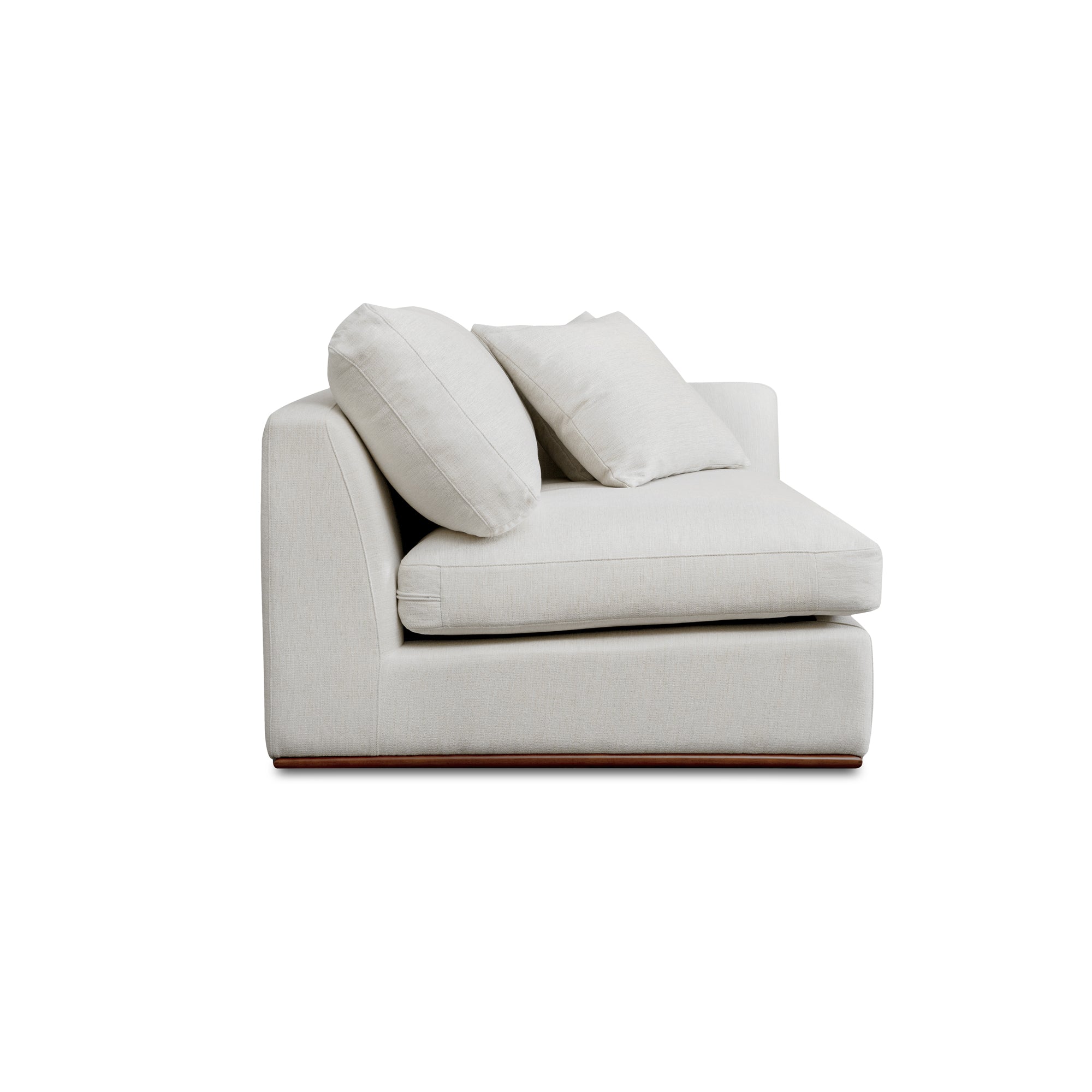 Rue Right Arm Facing Chair Deep Green
