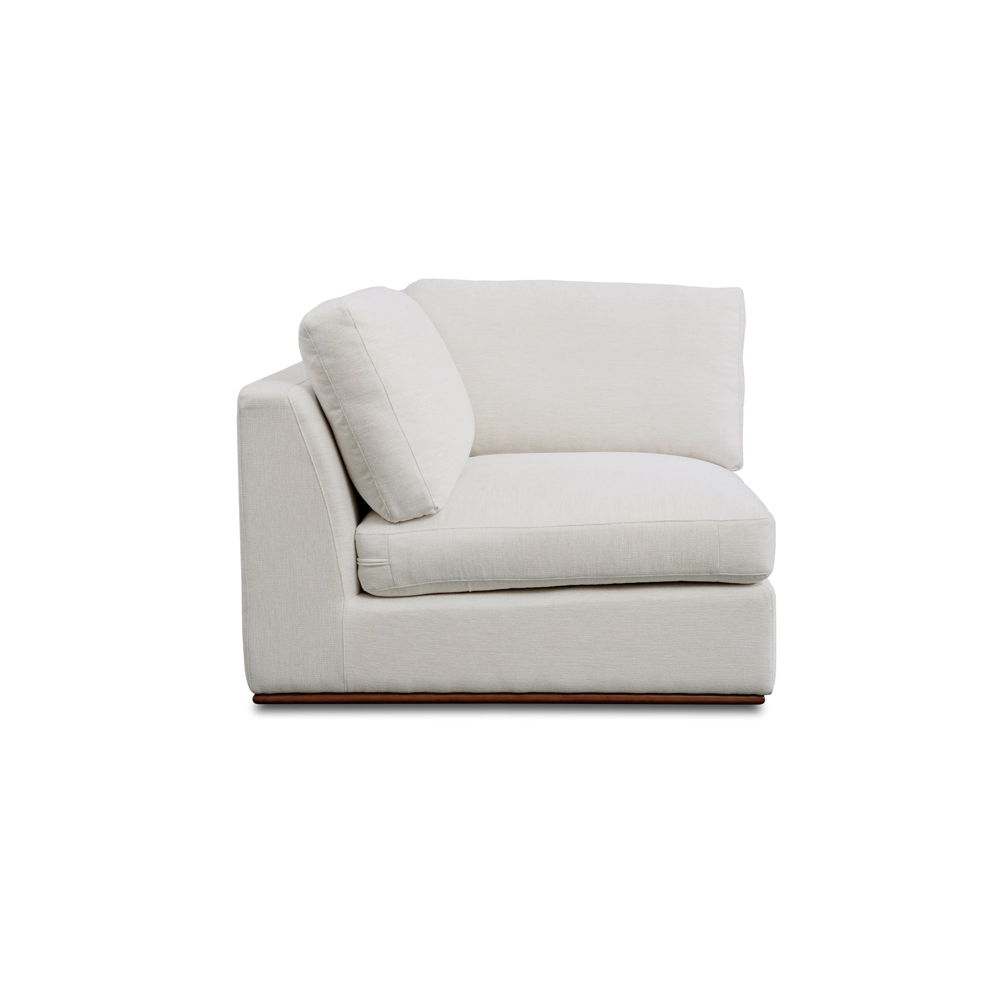Rue Corner Chair Flecked Grey