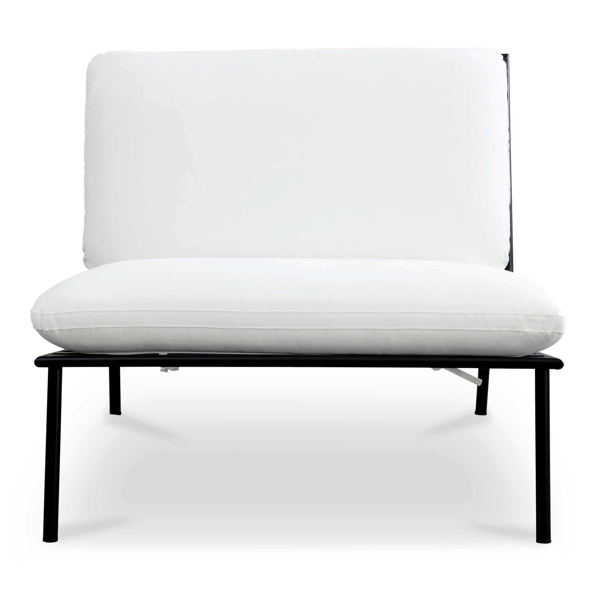 Salma Outdoor Accent Chair Speckled Charcoal