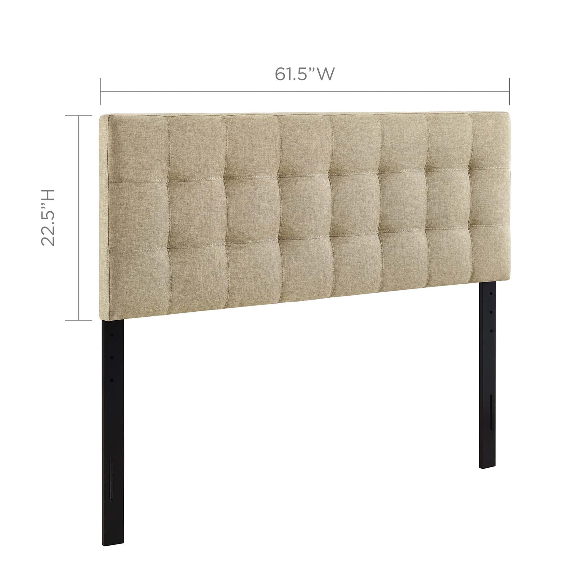 Lily Upholstered Fabric Queen Headboard by Modway - Best Buy Furniture