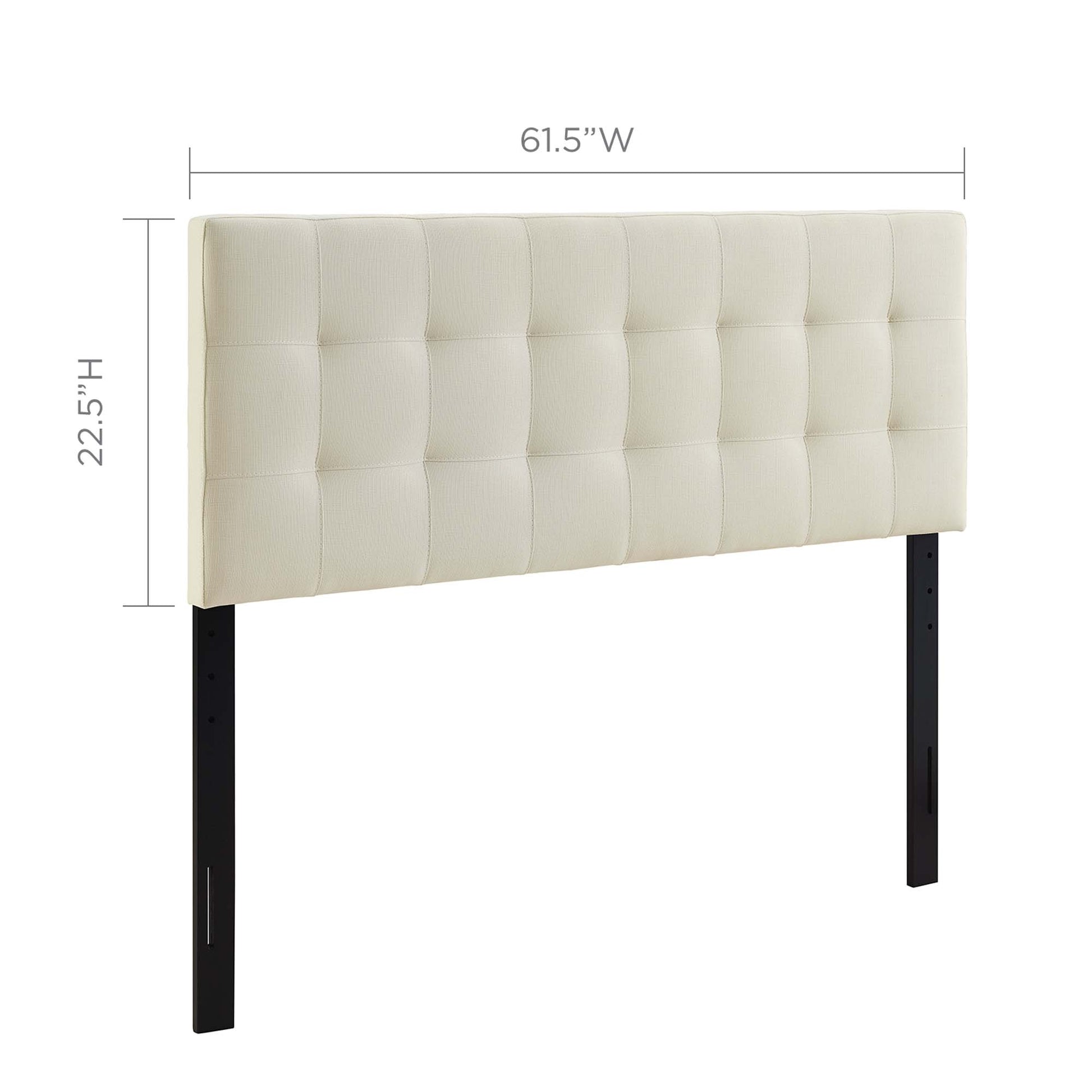 Lily Upholstered Fabric Queen Headboard by Modway - Best Buy Furniture