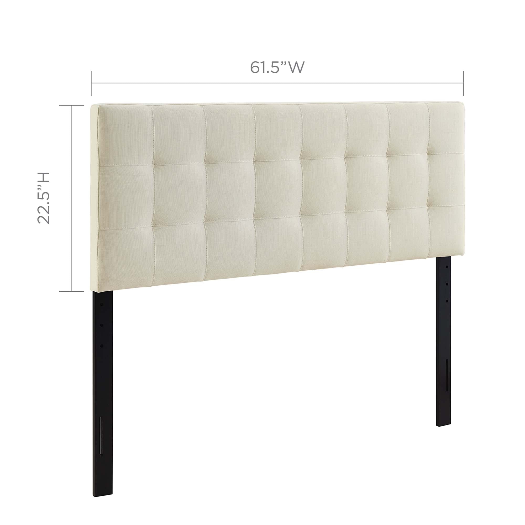 Lily Upholstered Fabric Queen Headboard by Modway - Best Buy Furniture