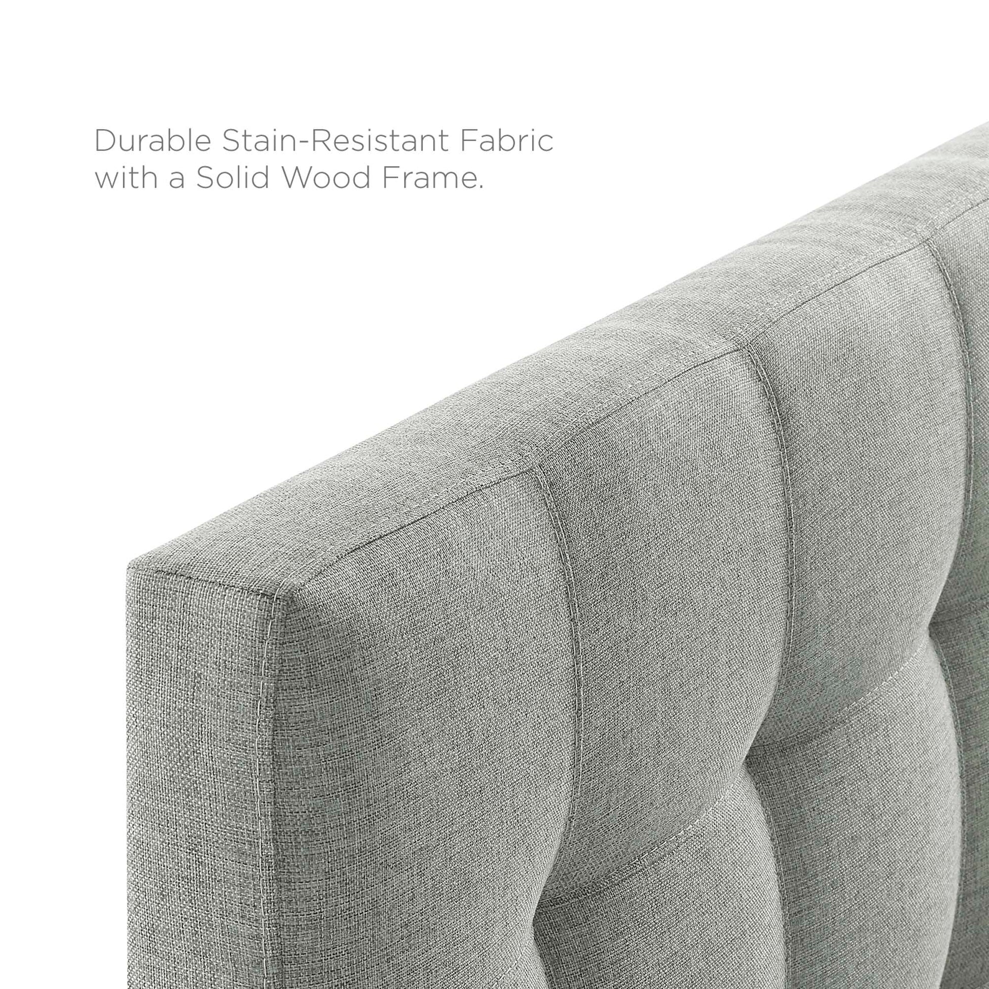 Lily Upholstered Fabric King Headboard by Modway - Best Buy Furniture