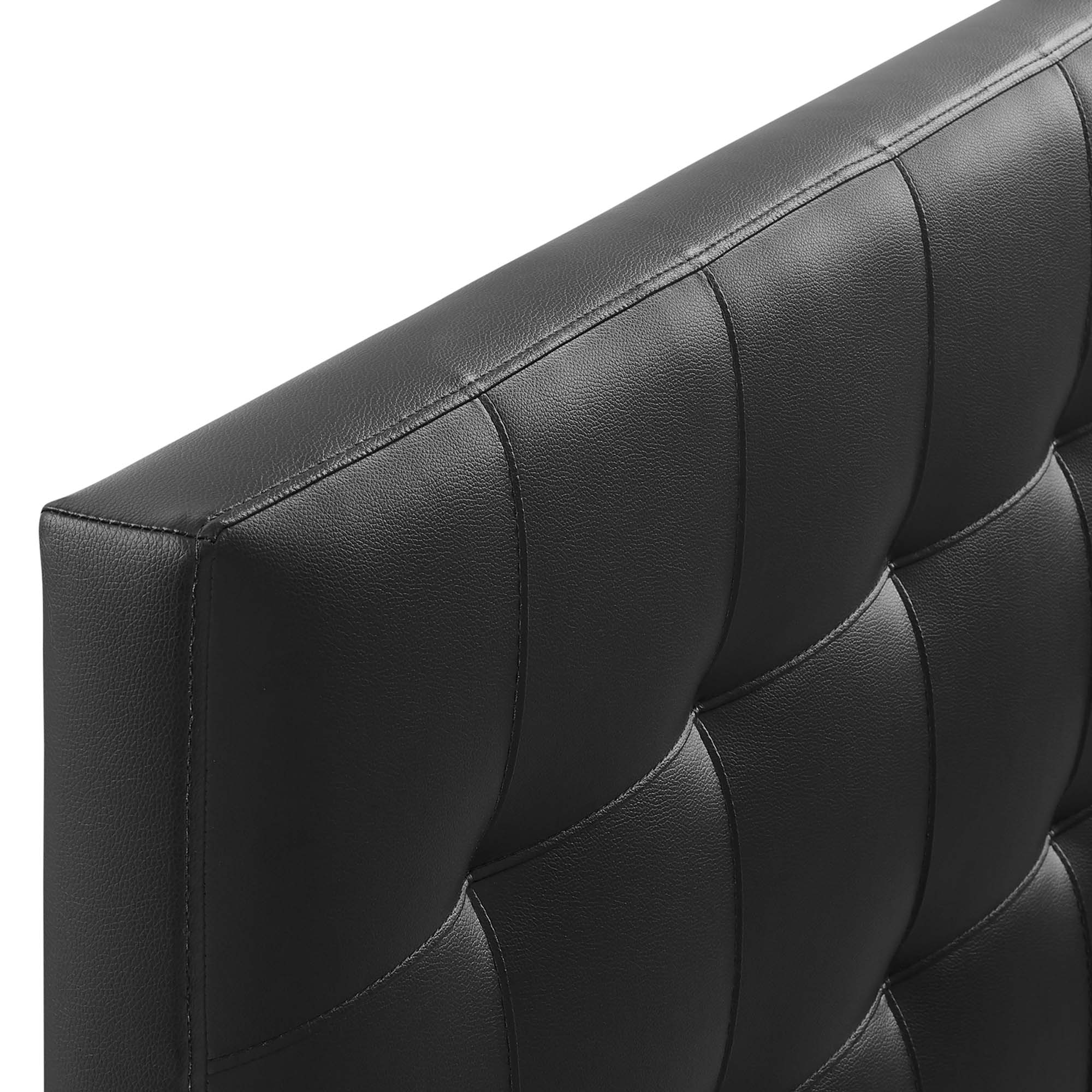 Lily Upholstered Vinyl King Headboard by Modway - Best Buy Furniture