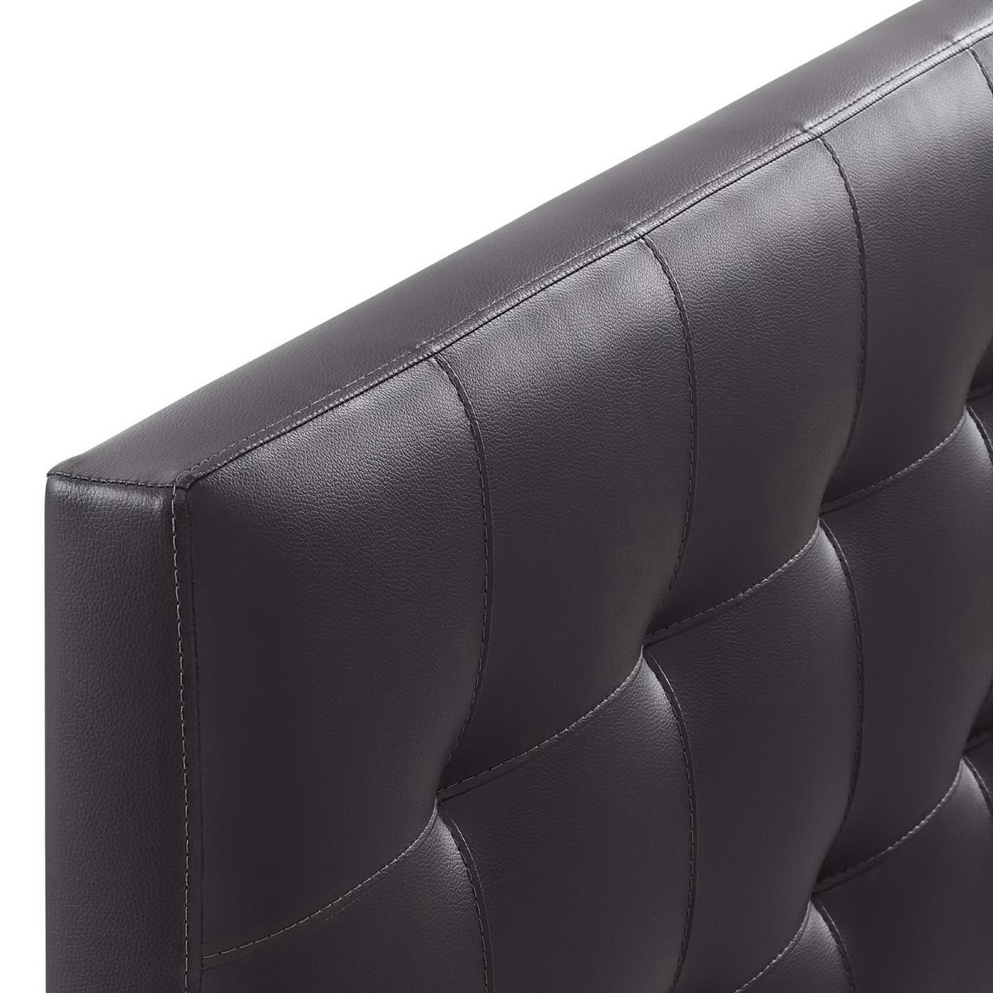Lily Upholstered Vinyl King Headboard by Modway - Best Buy Furniture