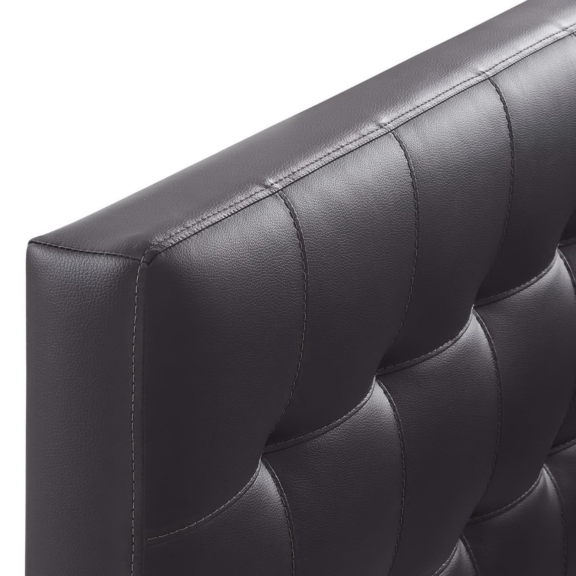 Lily Upholstered Vinyl Twin Headboard by Modway - Best Buy Furniture