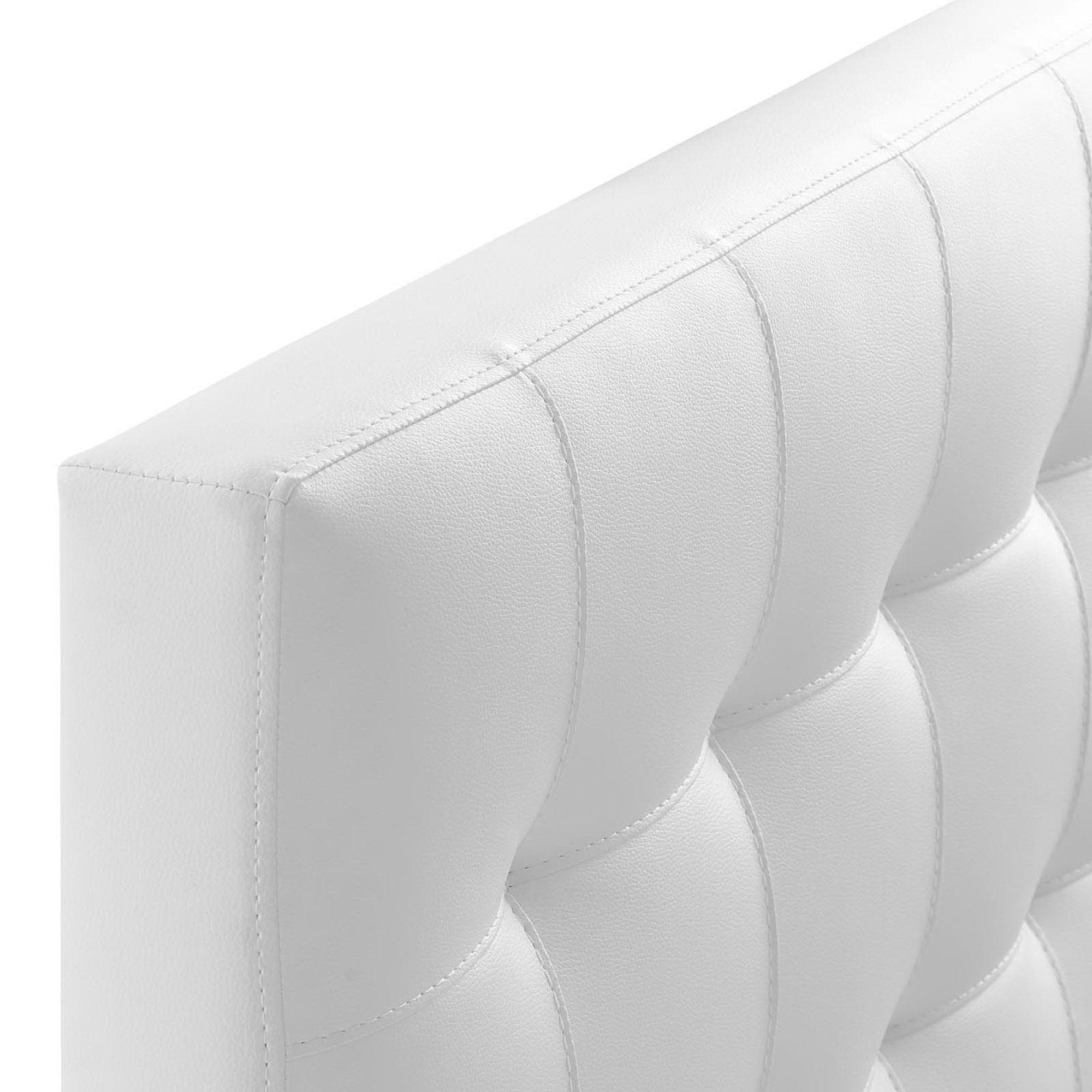 Lily Upholstered Vinyl Twin Headboard by Modway - Best Buy Furniture