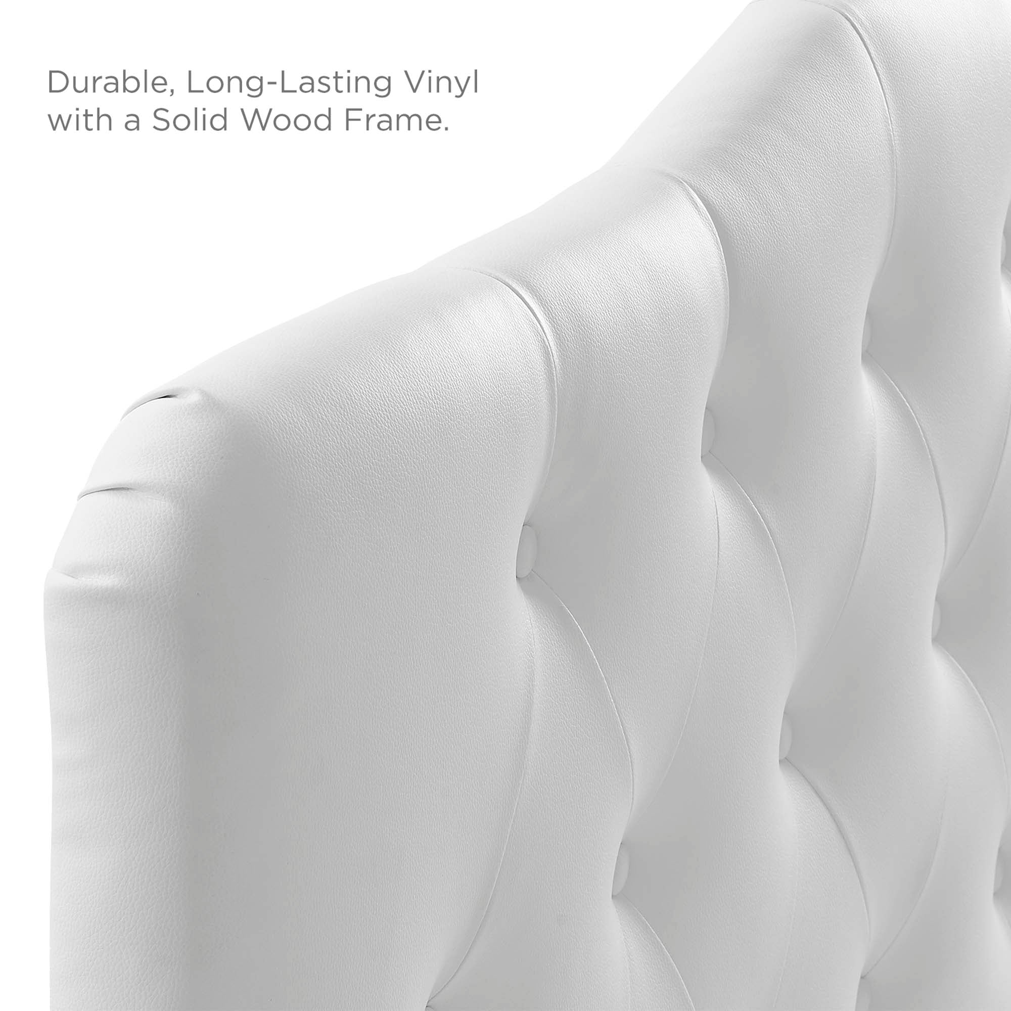 Annabel Upholstered Vinyl Queen Headboard by Modway - Best Buy Furniture