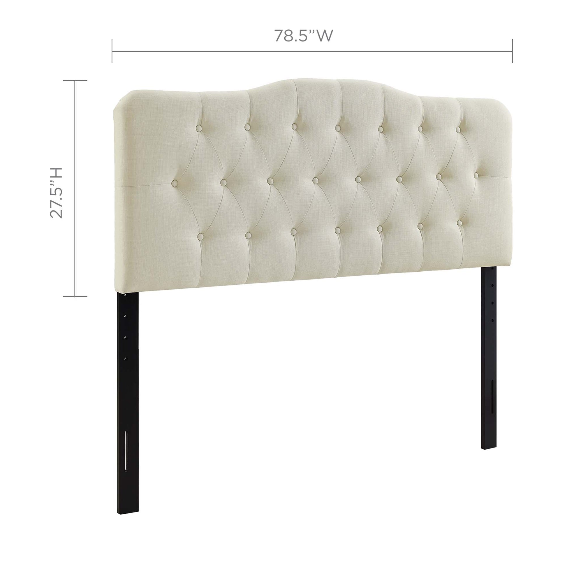 Annabel Upholstered Fabric King Headboard by Modway - Best Buy Furniture