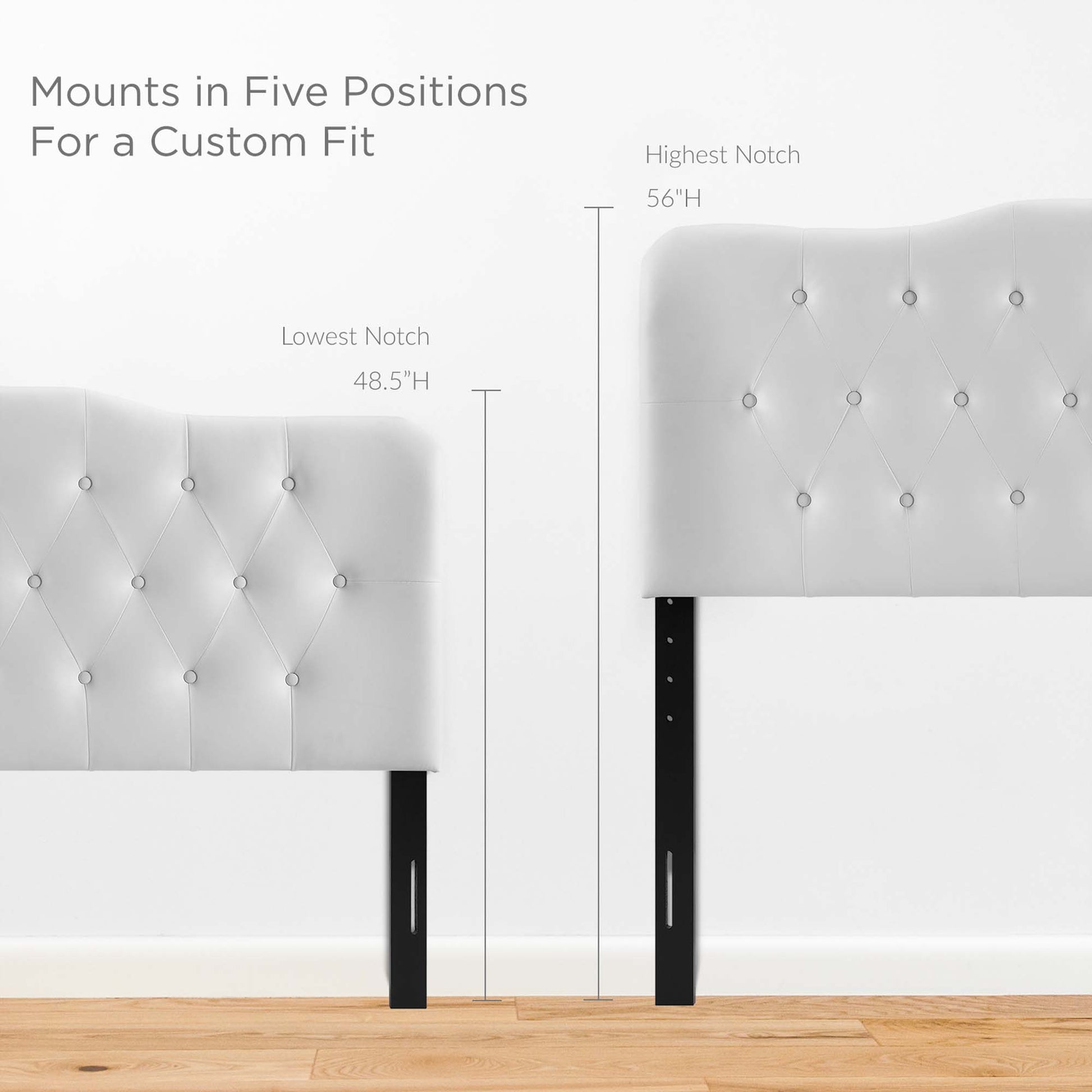 Annabel Upholstered Vinyl King Headboard by Modway - Best Buy Furniture