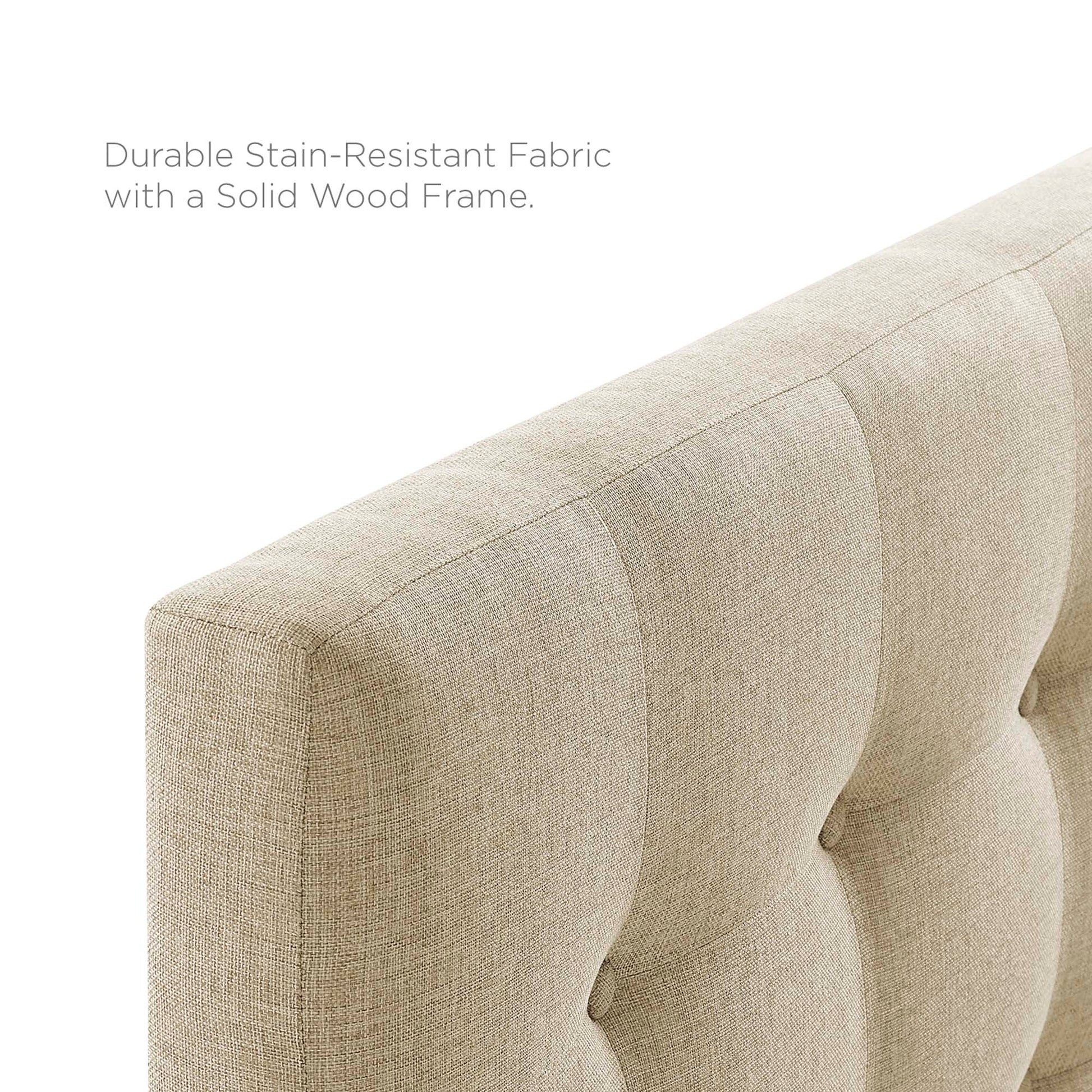 Emily Upholstered Fabric Queen Headboard by Modway - Best Buy Furniture