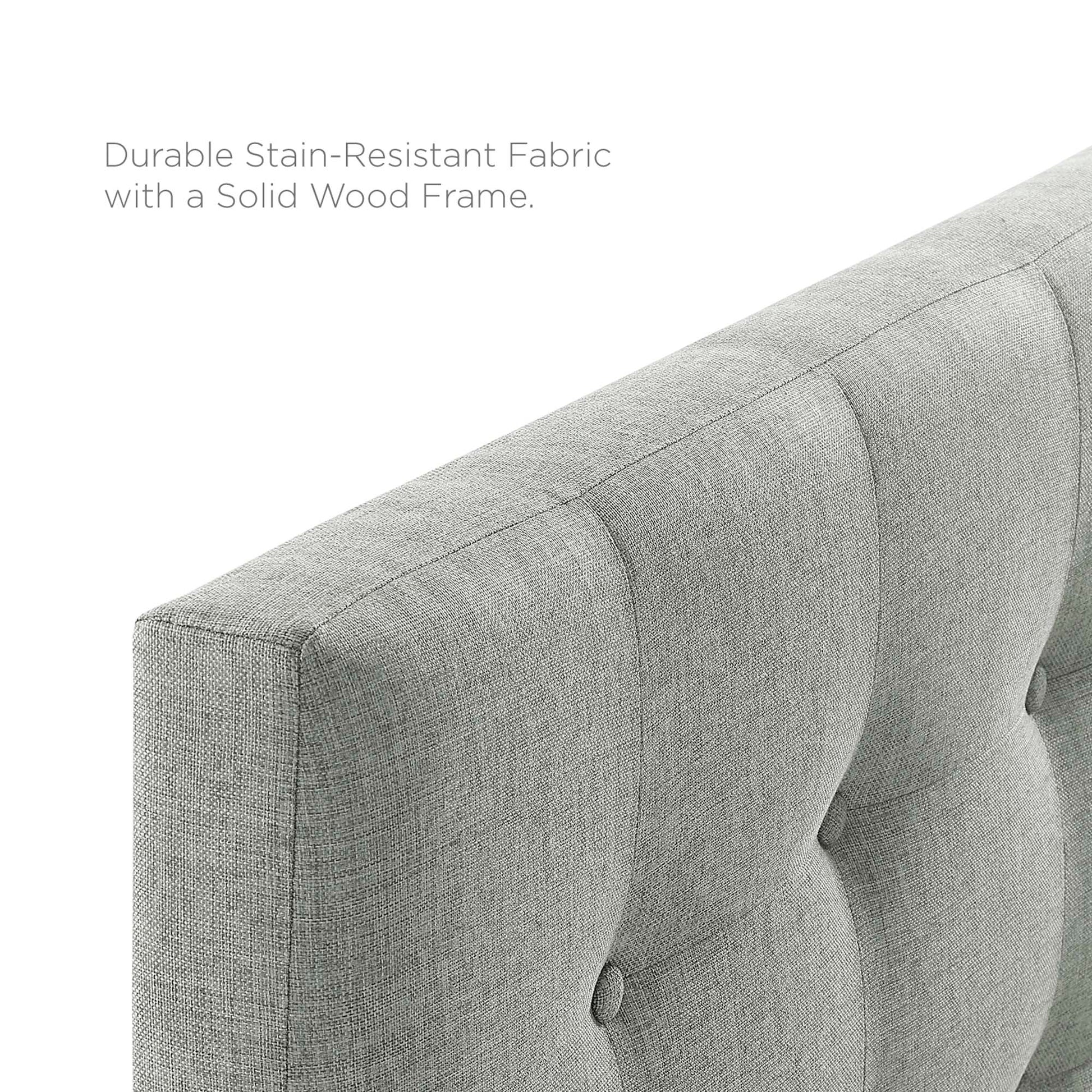 Emily Upholstered Fabric Queen Headboard by Modway - Best Buy Furniture