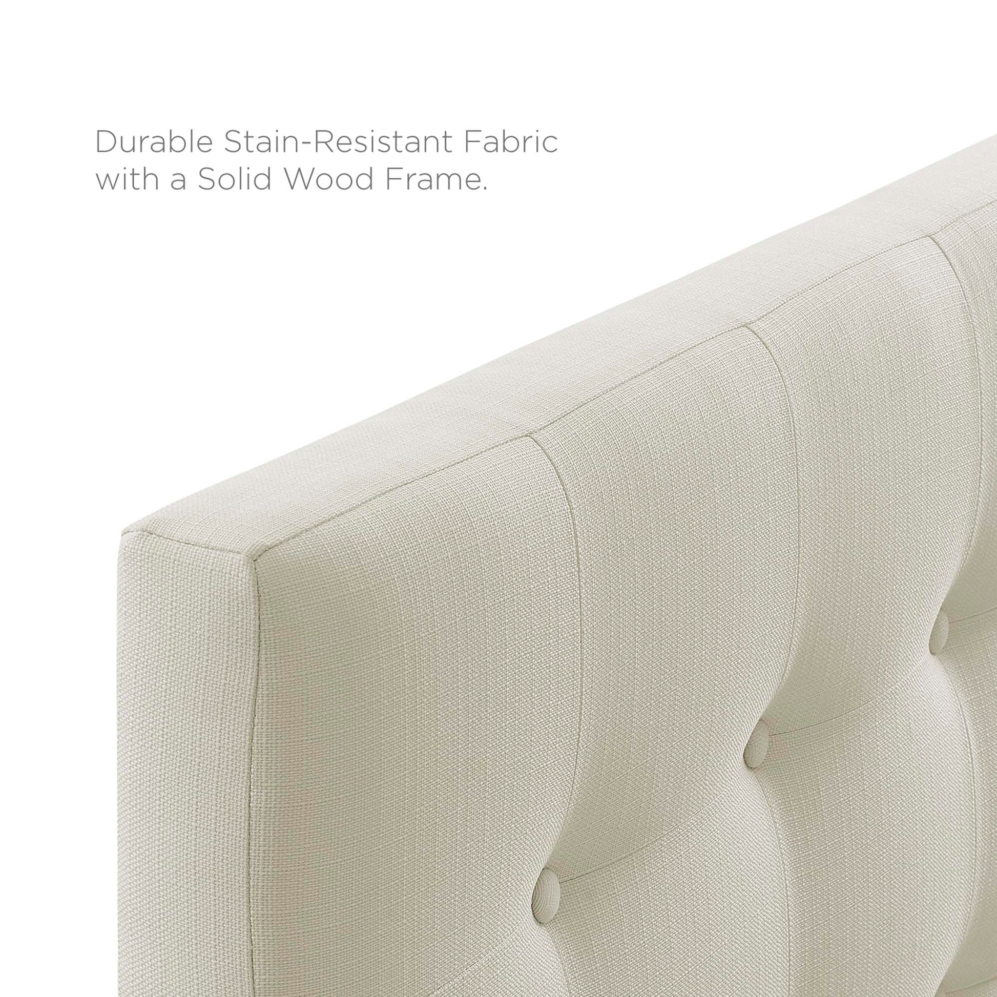 Emily Upholstered Fabric Queen Headboard by Modway - Best Buy Furniture