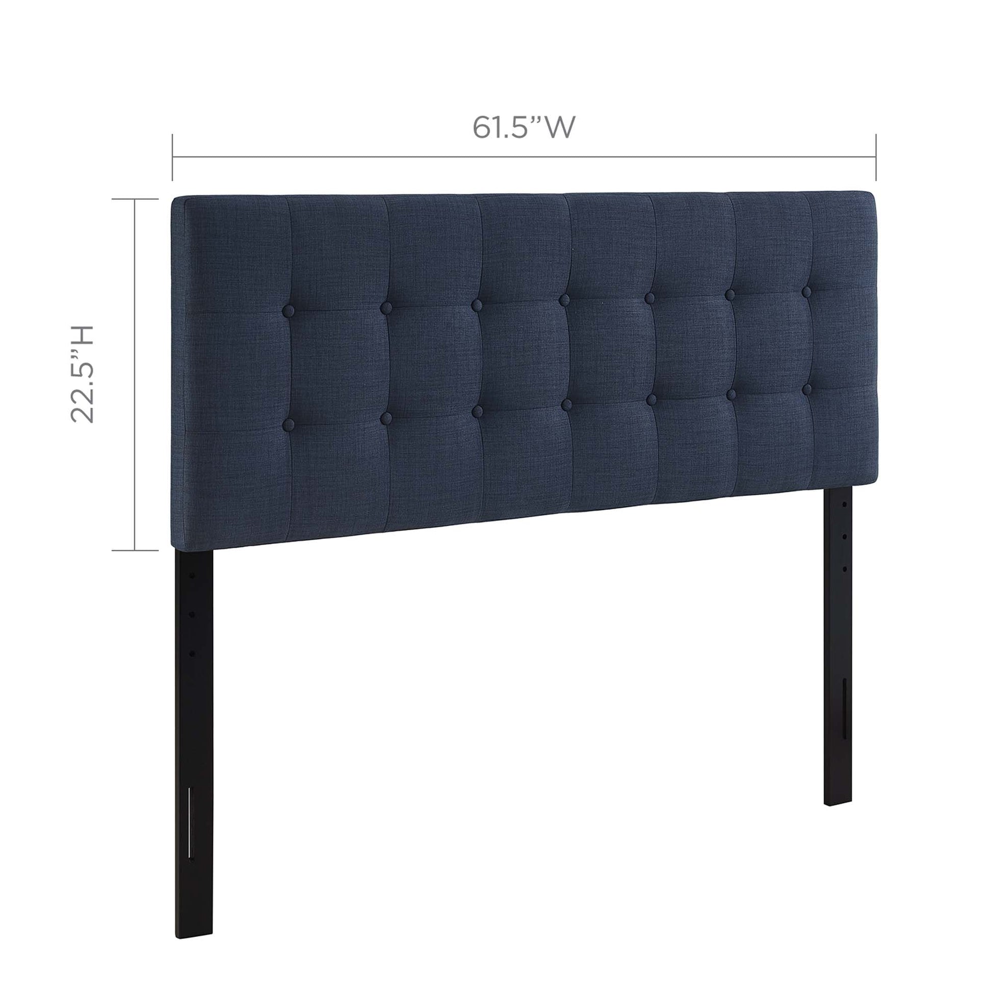 Emily Upholstered Fabric Queen Headboard by Modway - Best Buy Furniture