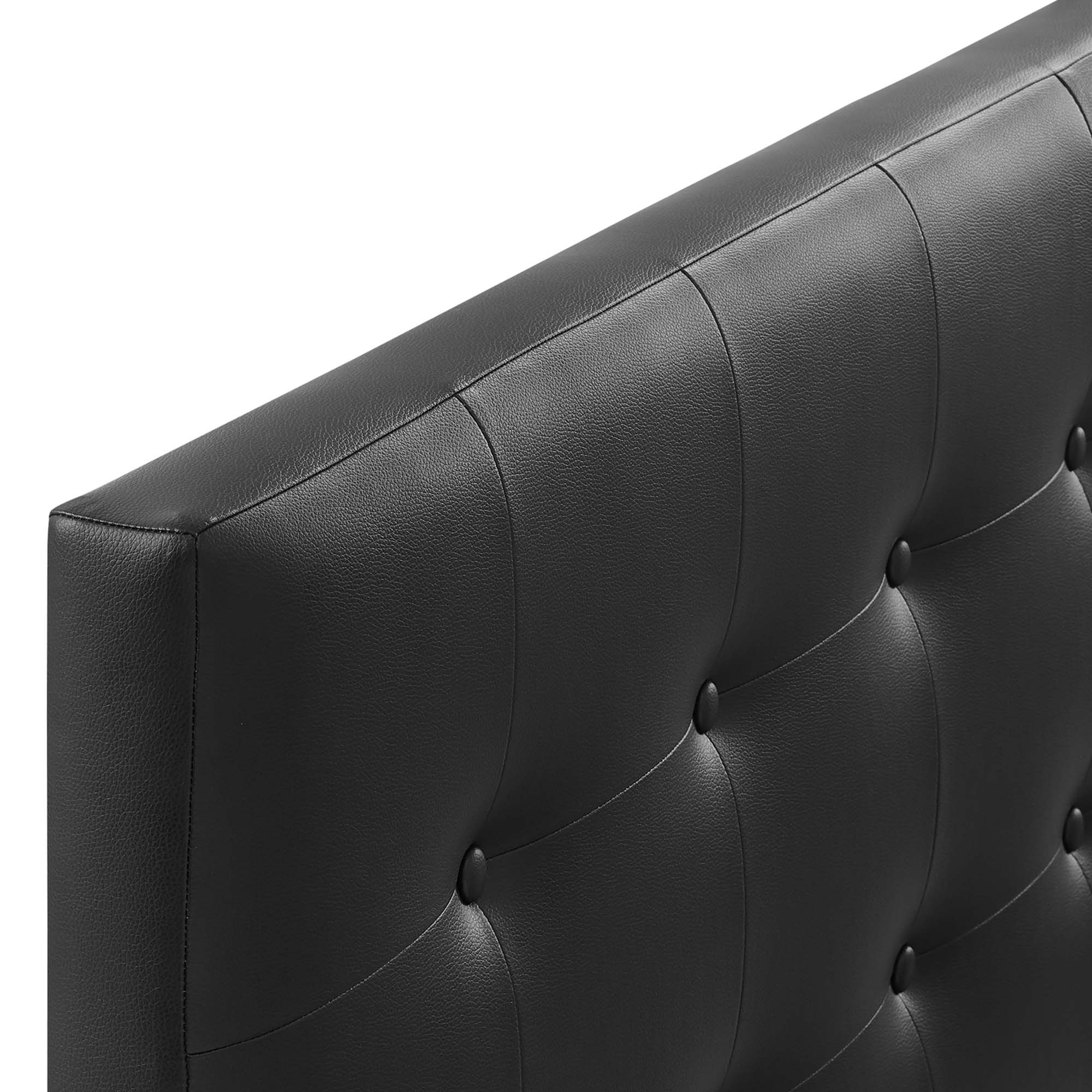 Emily Upholstered Vinyl Queen Headboard by Modway - Best Buy Furniture