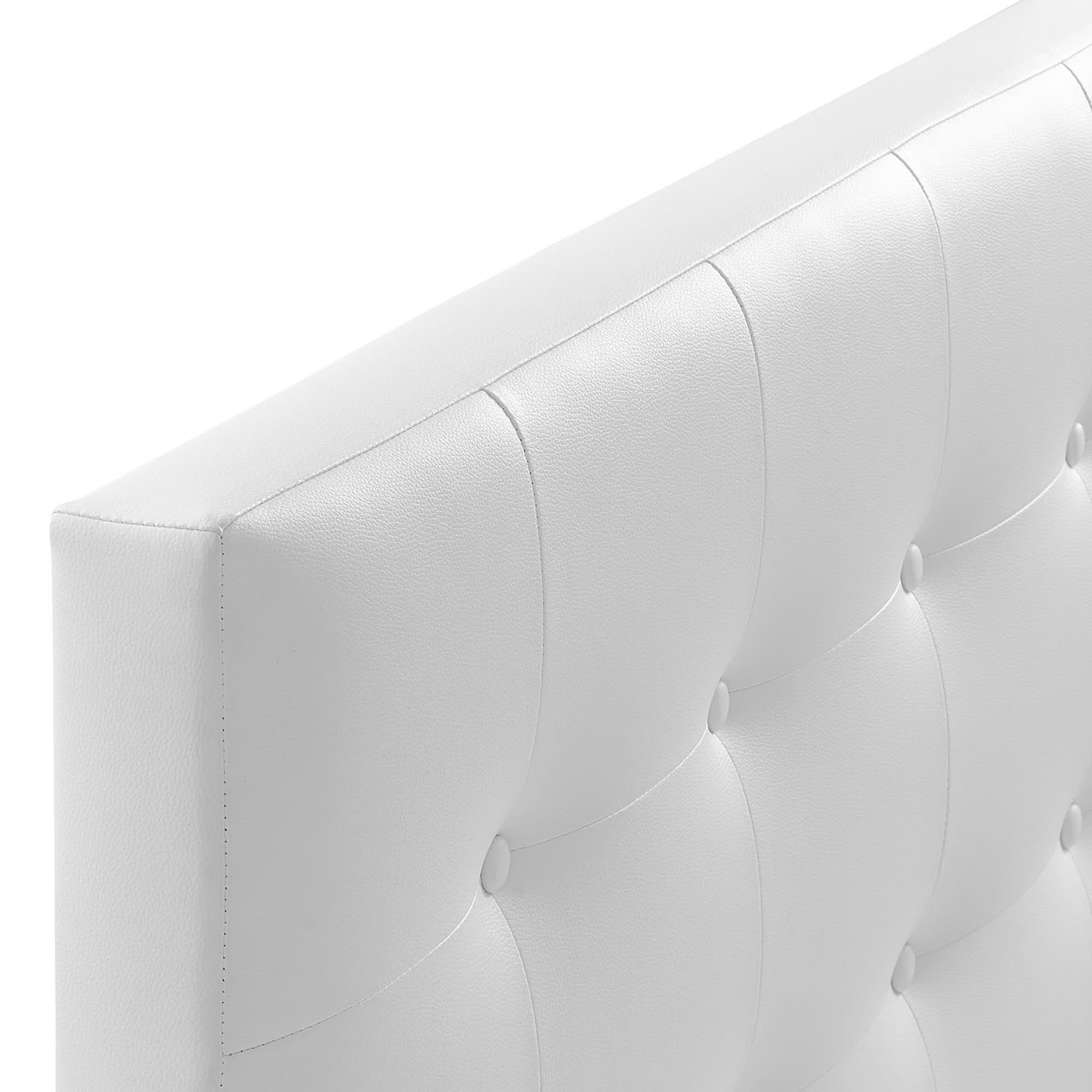 Emily Upholstered Vinyl Queen Headboard by Modway - Best Buy Furniture