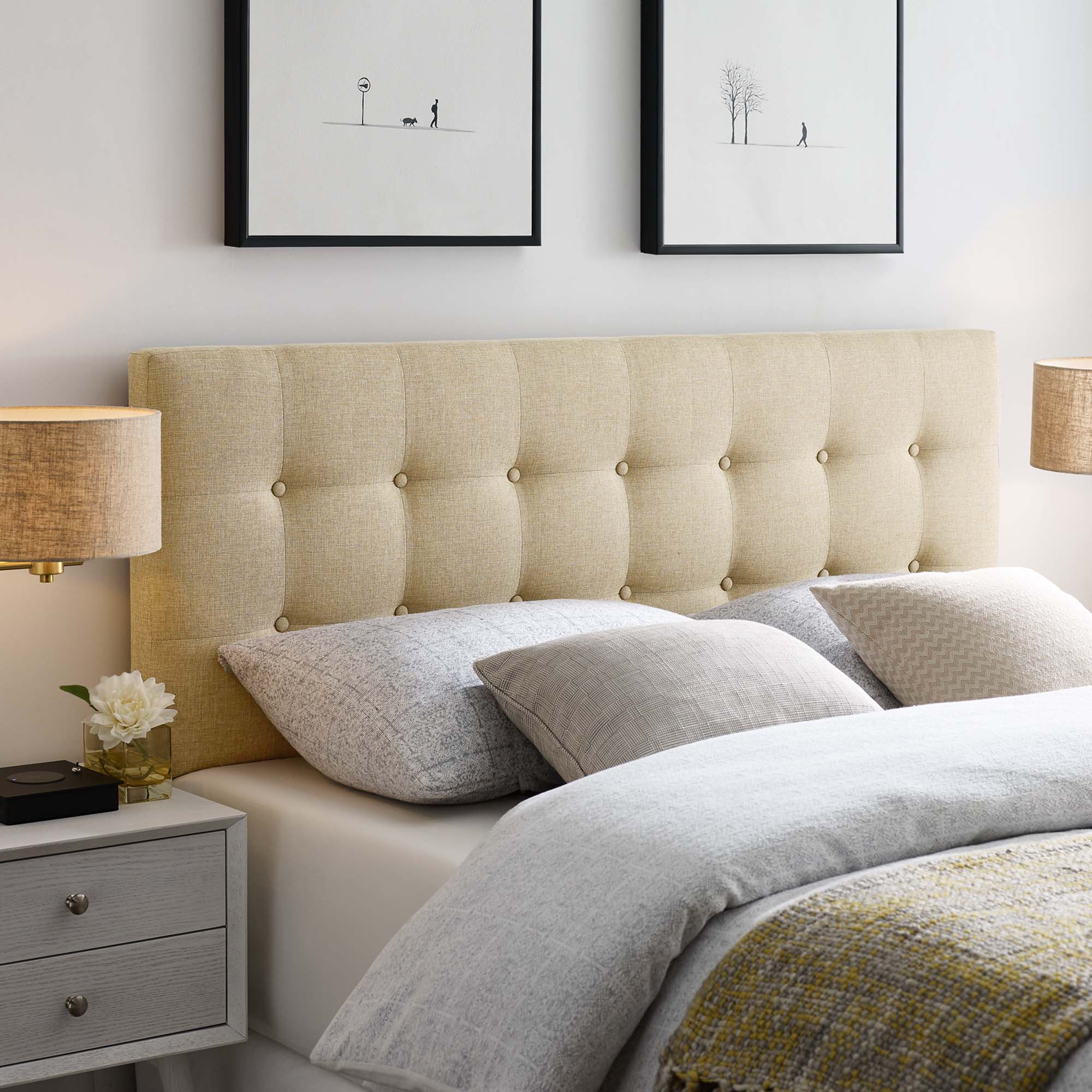 Emily Upholstered Fabric Full Headboard by Modway - Best Buy Furniture