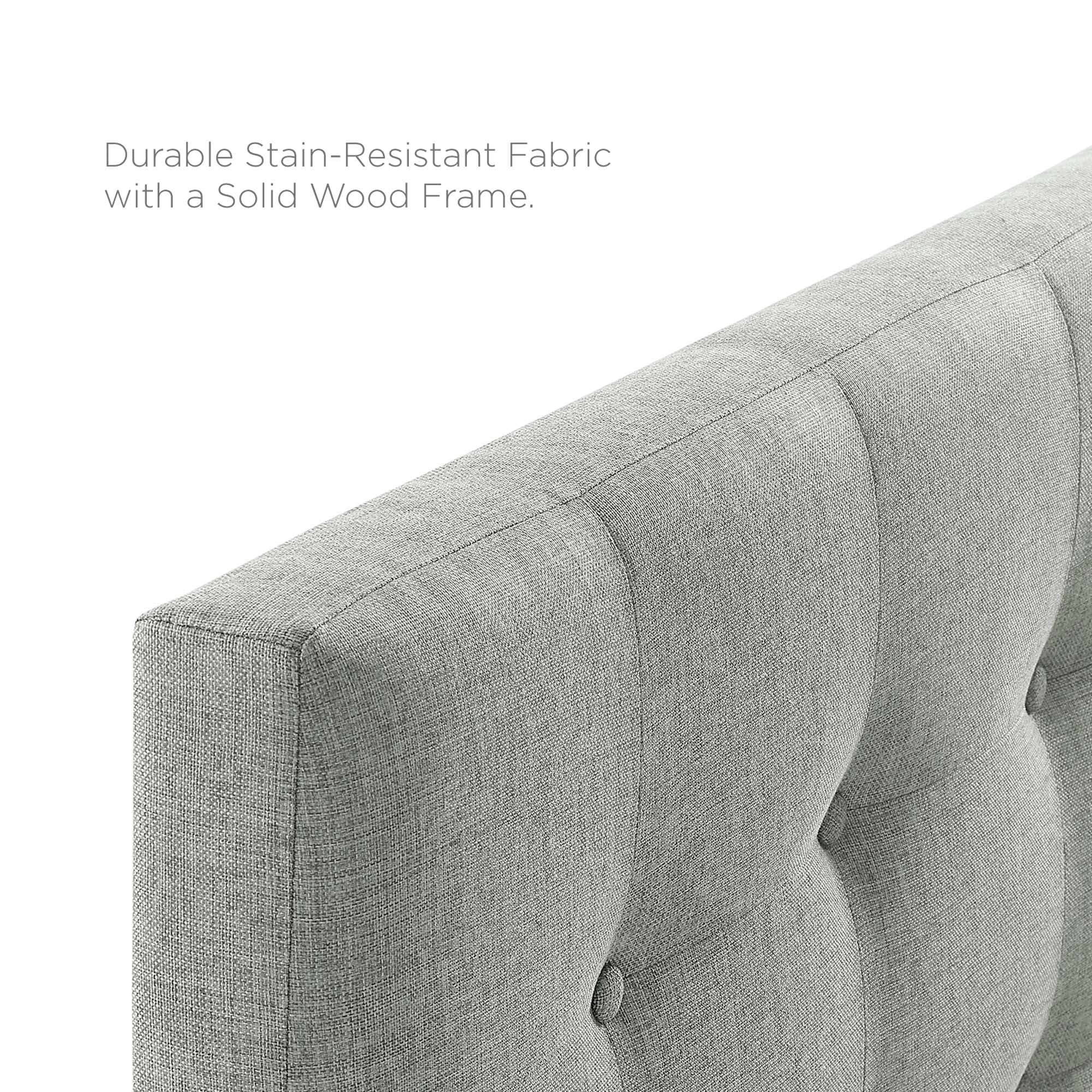 Emily Upholstered Fabric King Headboard by Modway - Best Buy Furniture