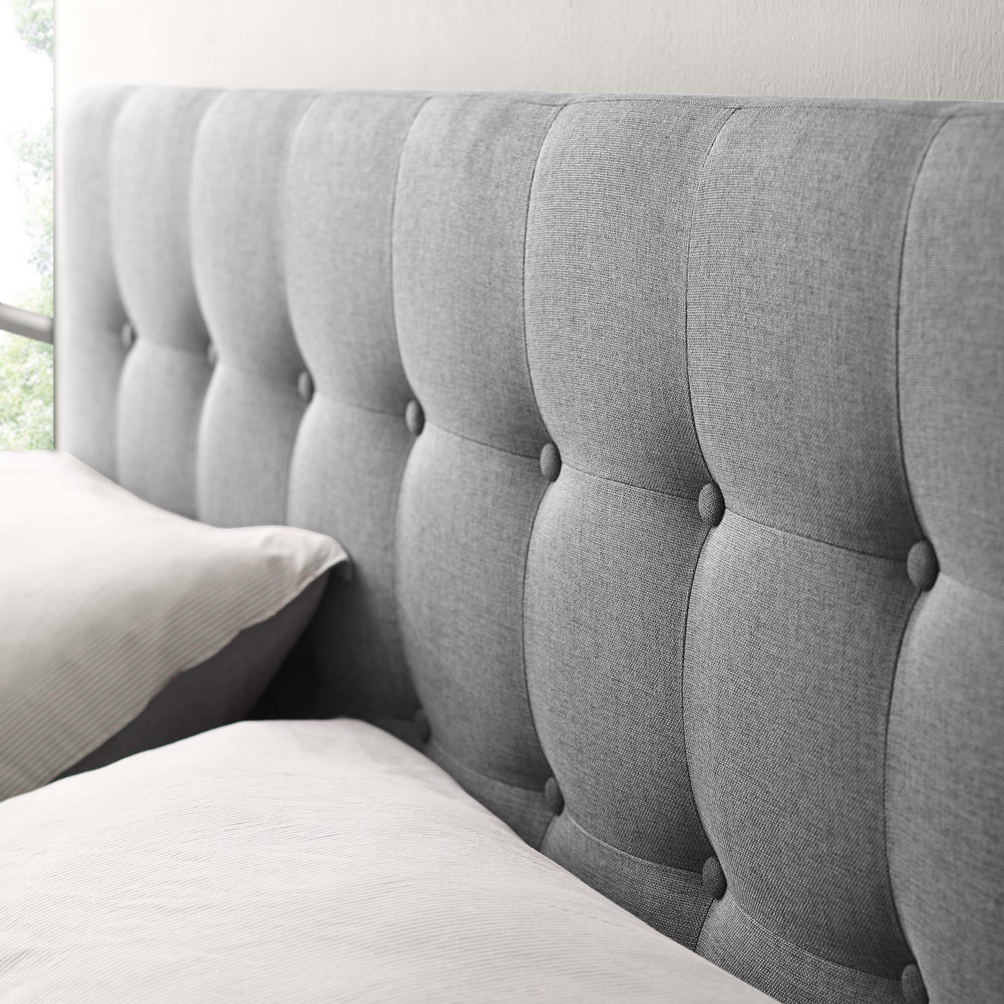 Emily Upholstered Fabric King Headboard by Modway - Best Buy Furniture
