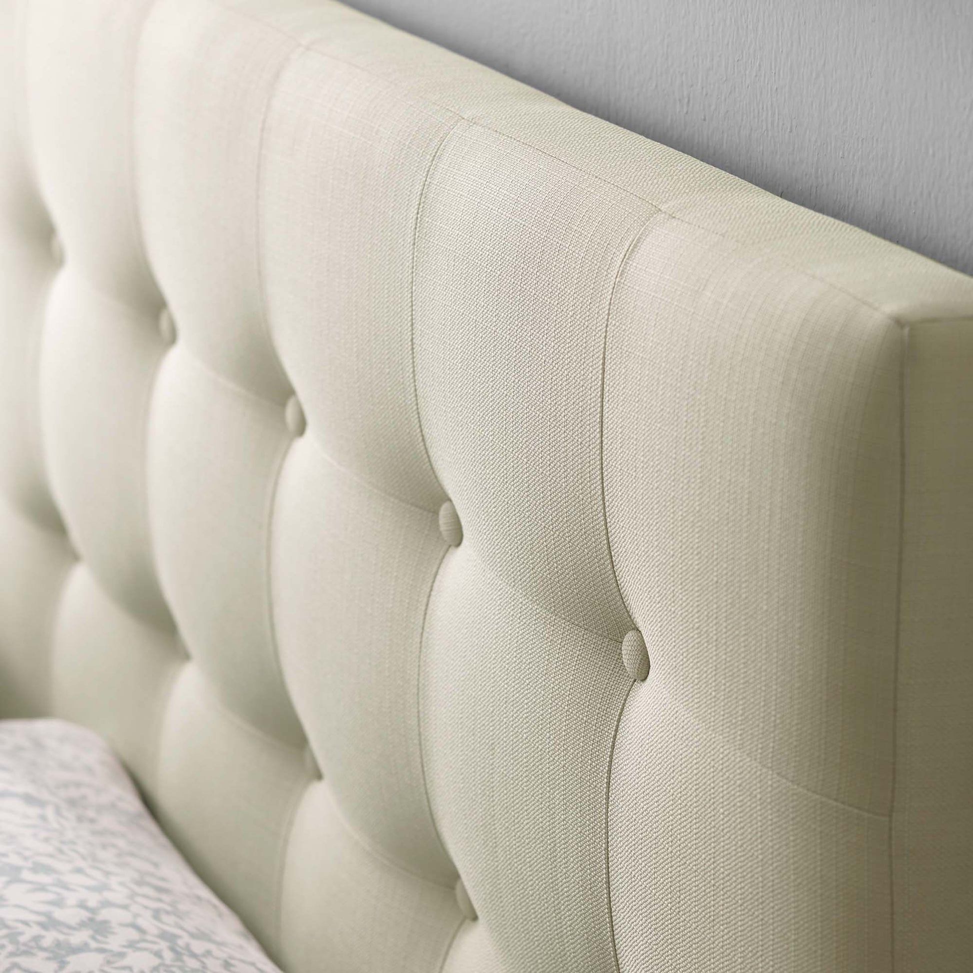 Emily Upholstered Fabric King Headboard by Modway - Best Buy Furniture