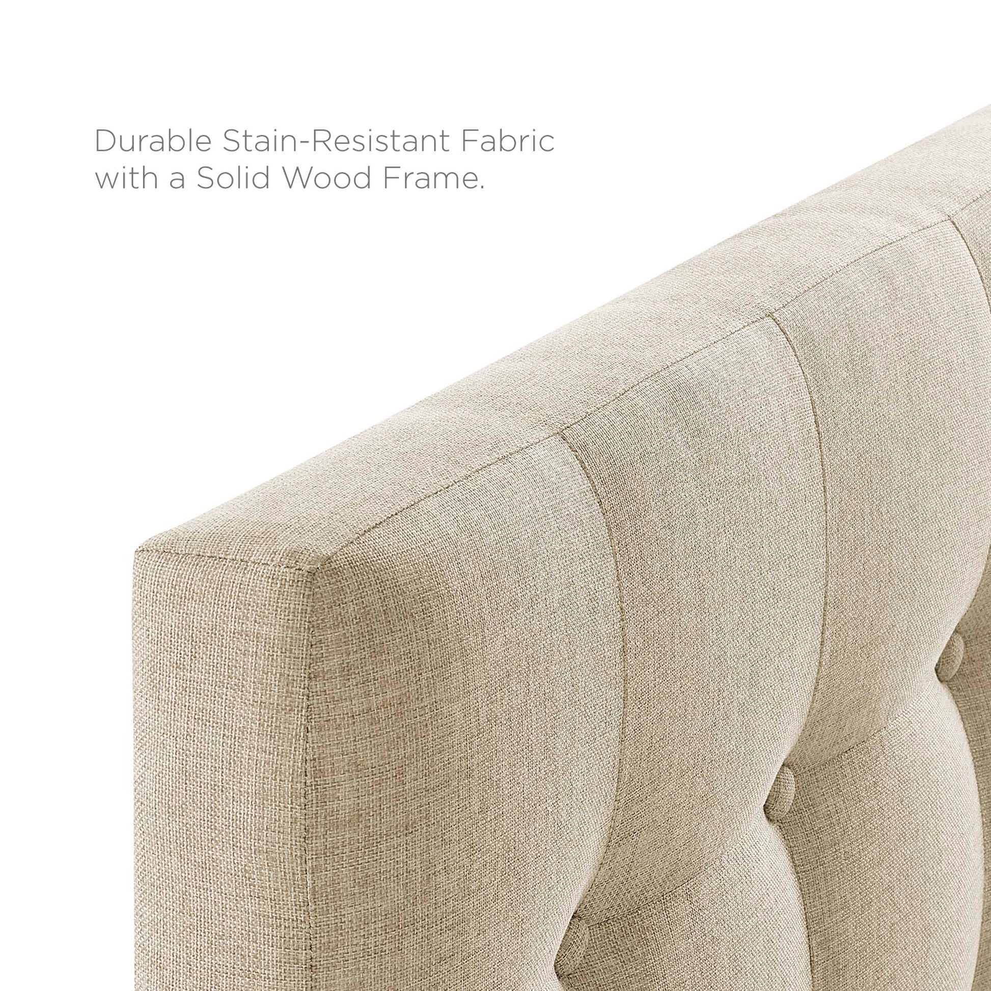 Emily Upholstered Fabric Twin Headboard by Modway - Best Buy Furniture