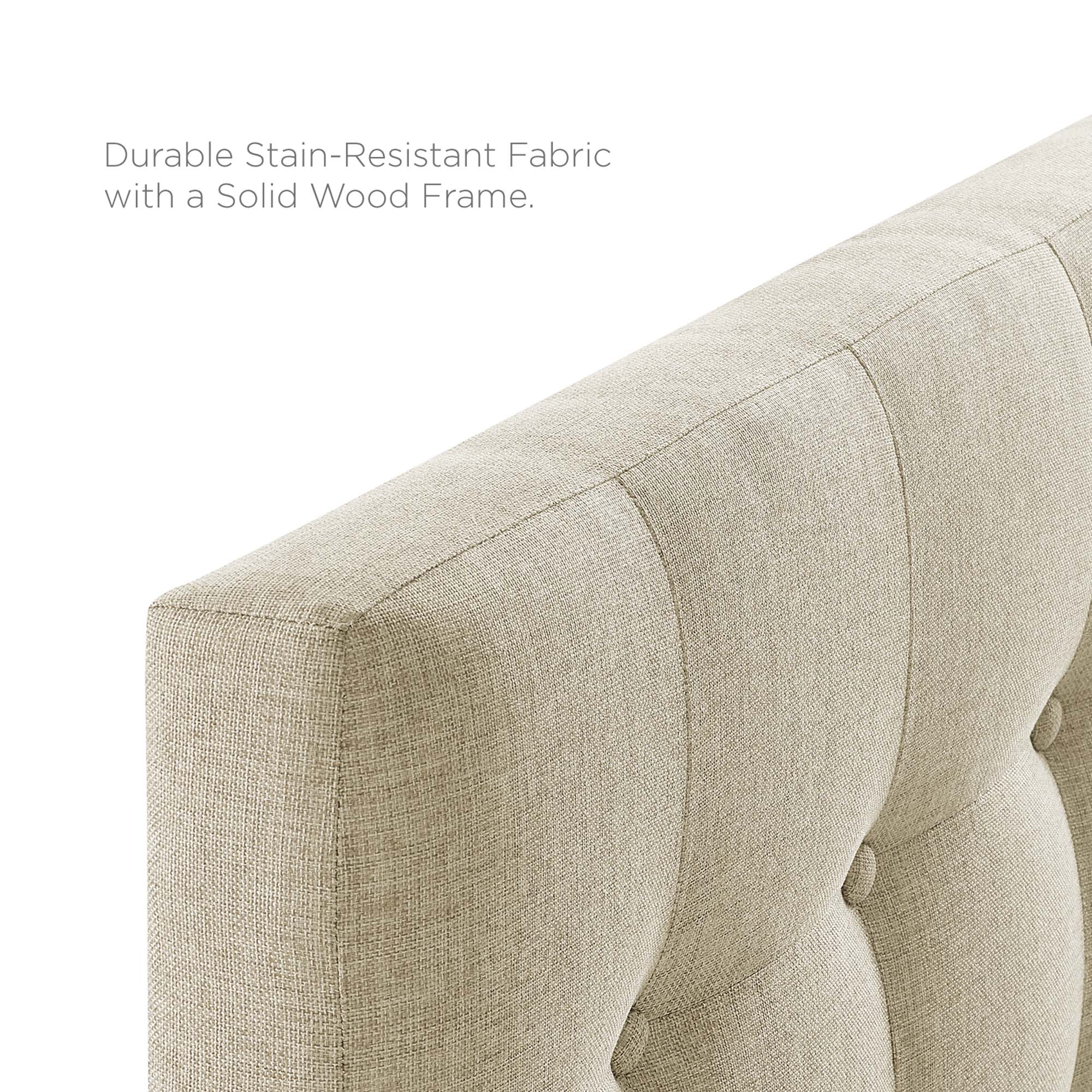 Emily Upholstered Fabric Twin Headboard by Modway - Best Buy Furniture
