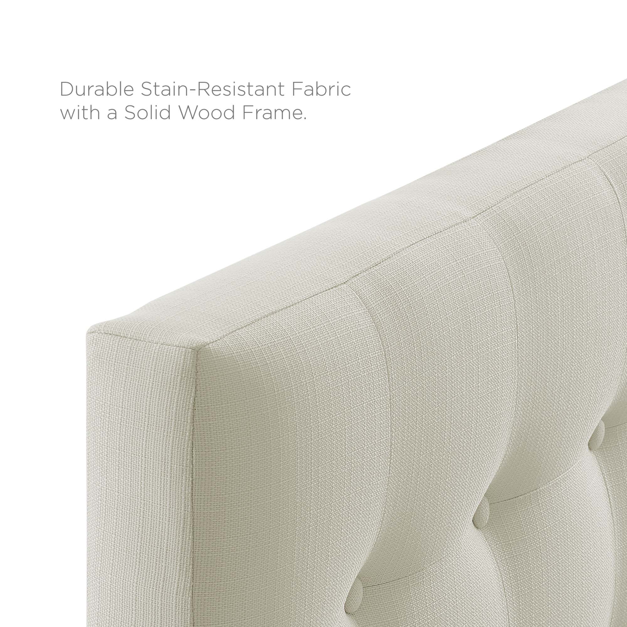 Emily Upholstered Fabric Twin Headboard by Modway - Best Buy Furniture