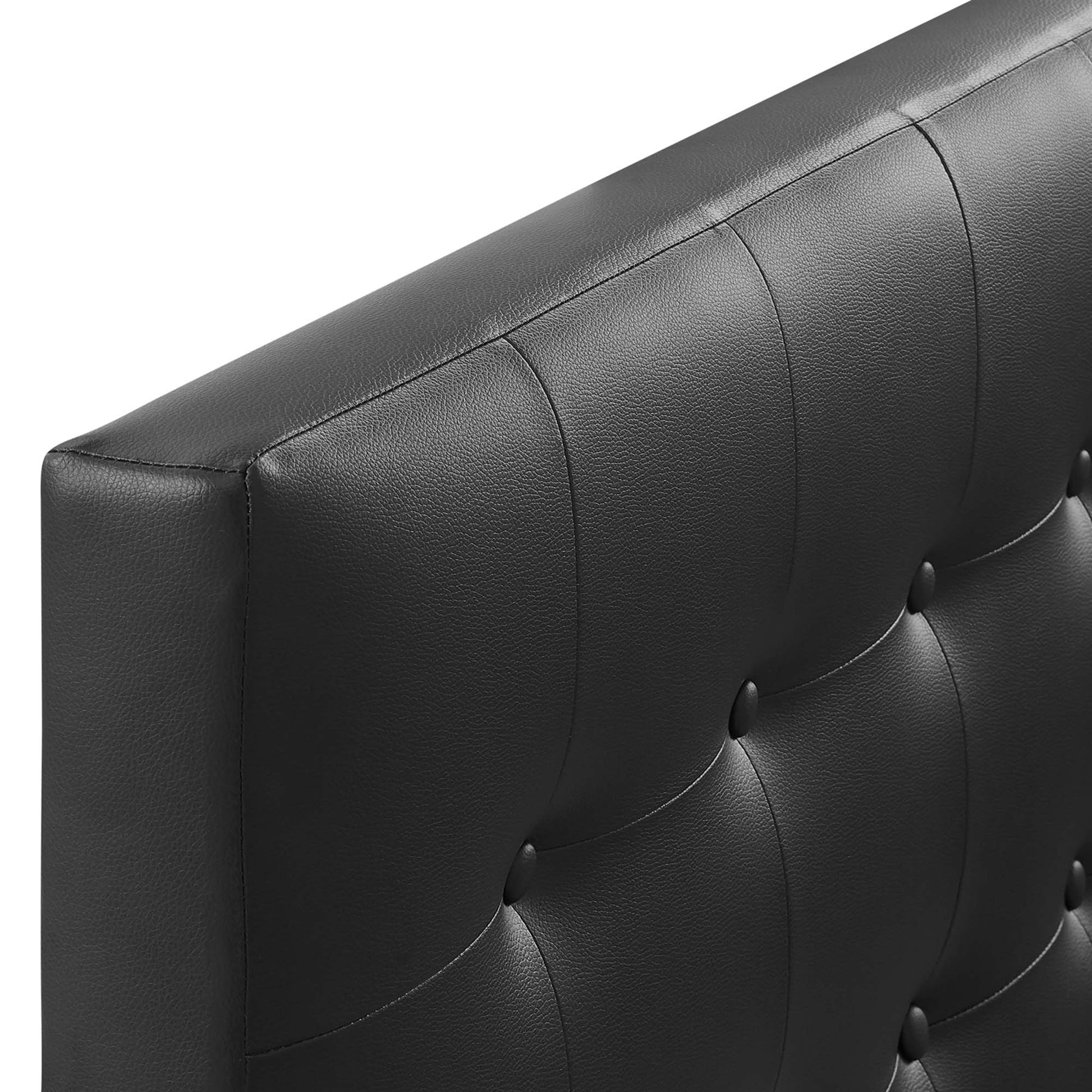 Emily Upholstered Vinyl Twin Headboard by Modway - Best Buy Furniture