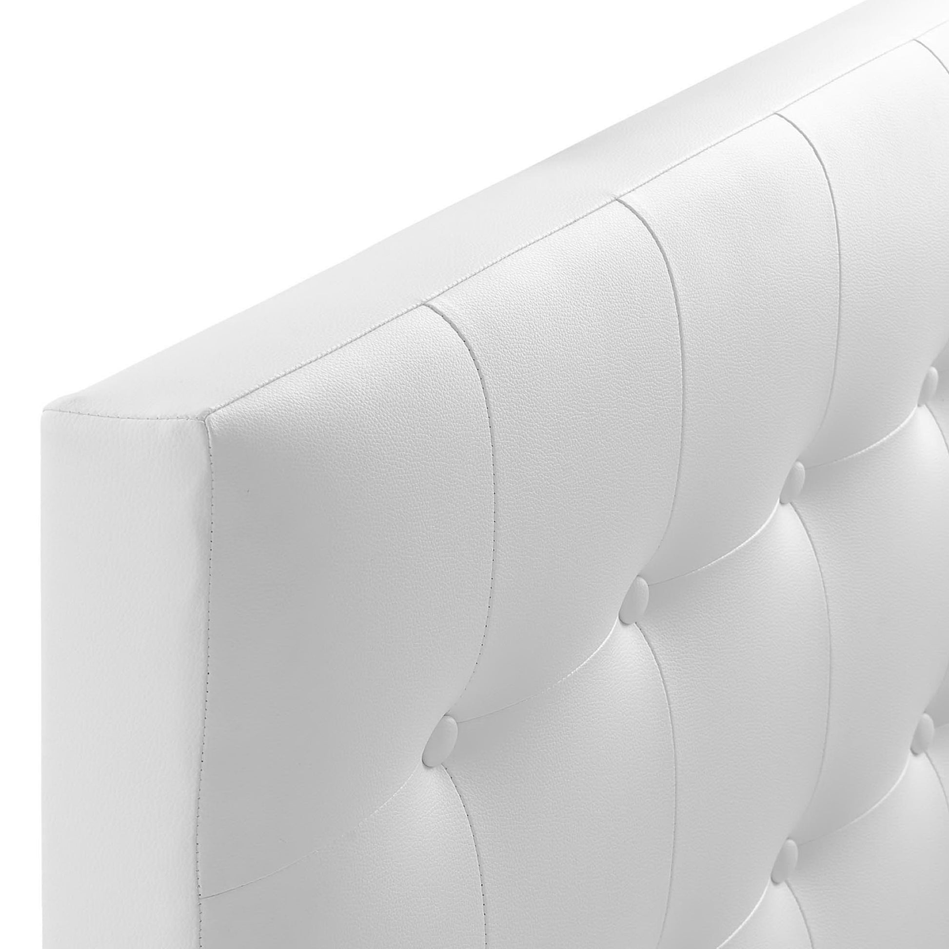 Emily Upholstered Vinyl Twin Headboard by Modway - Best Buy Furniture