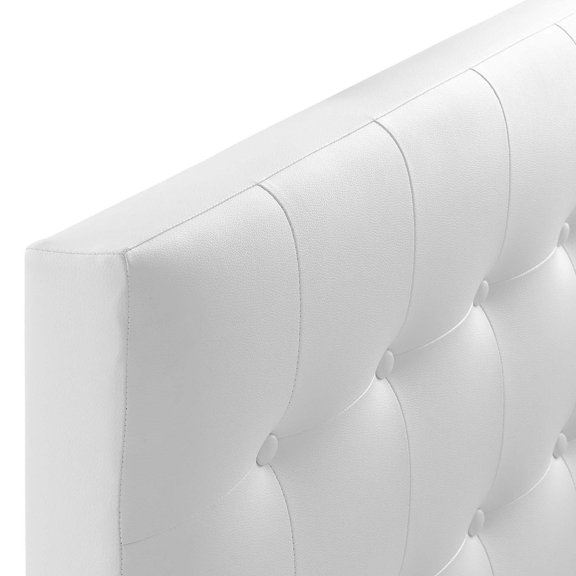 Emily Upholstered Vinyl Twin Headboard by Modway - Best Buy Furniture