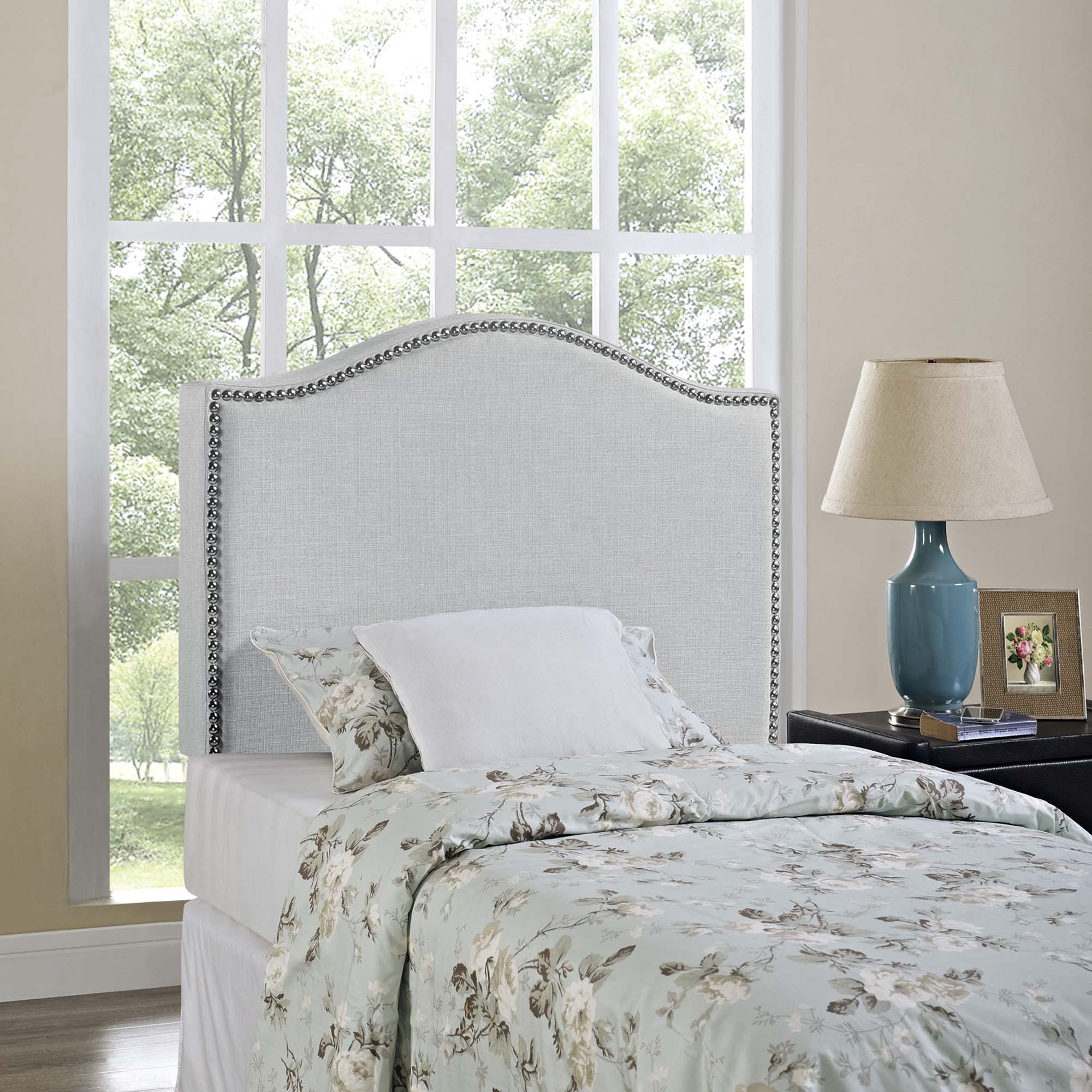 Curl Nailhead Upholstered Twin Headboard by Modway - Best Buy Furniture
