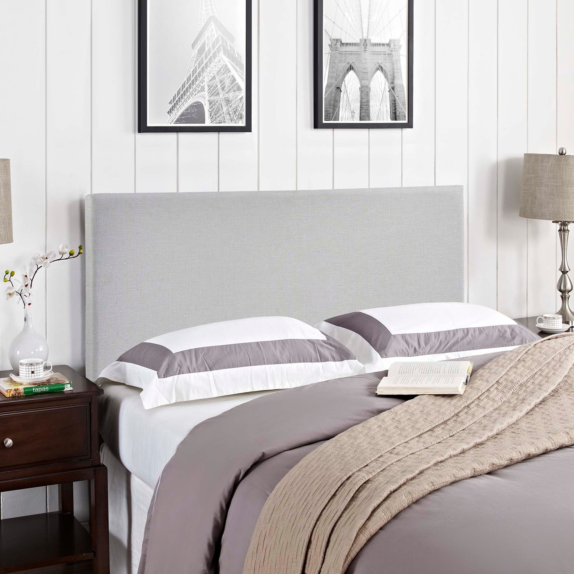 Region Upholstered Queen Headboard by Modway - Best Buy Furniture