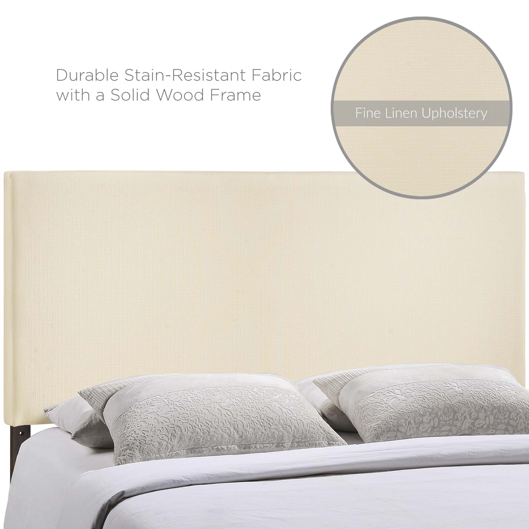 Region Upholstered Fabric King Headboard by Modway - Best Buy Furniture