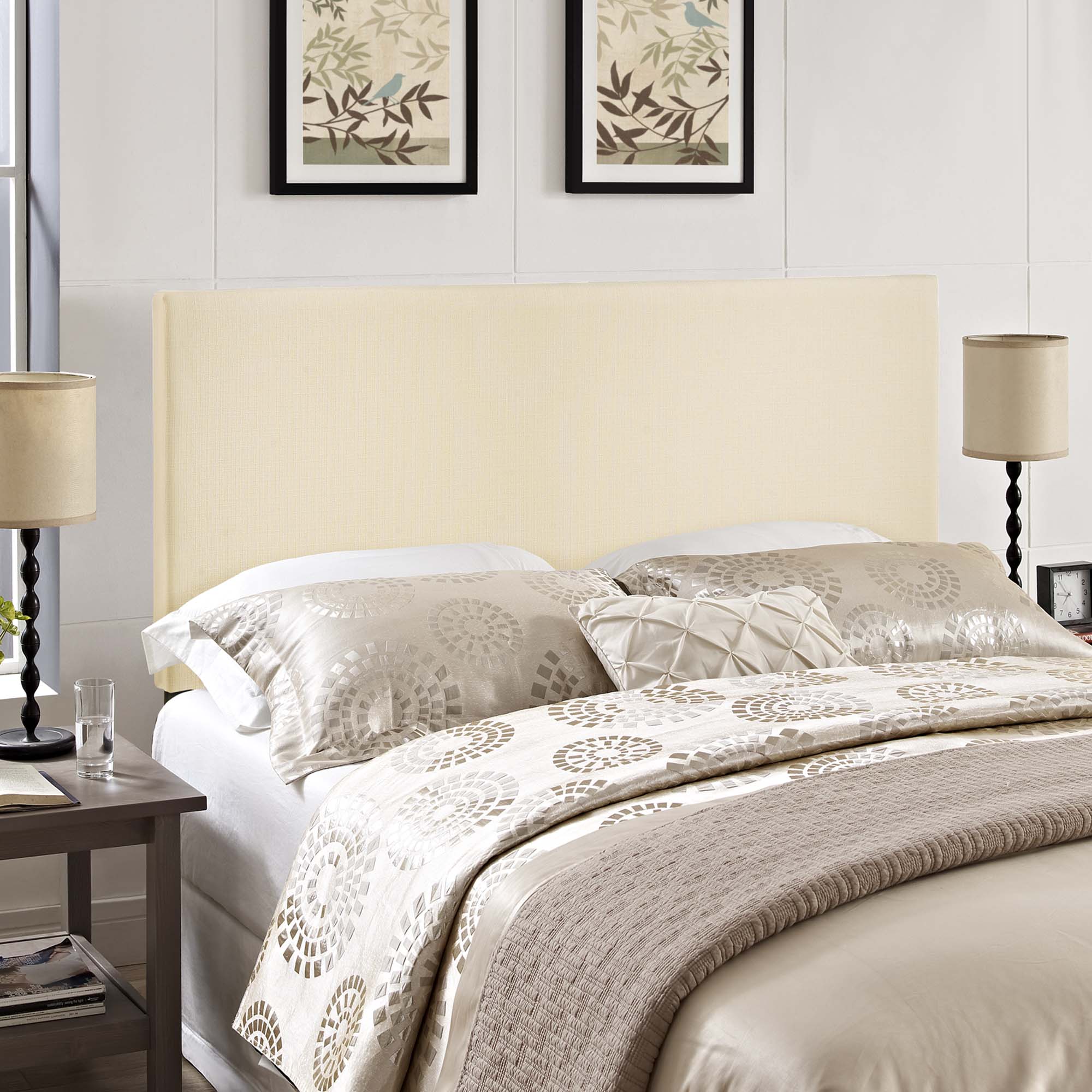 Region Upholstered Fabric King Headboard by Modway - Best Buy Furniture