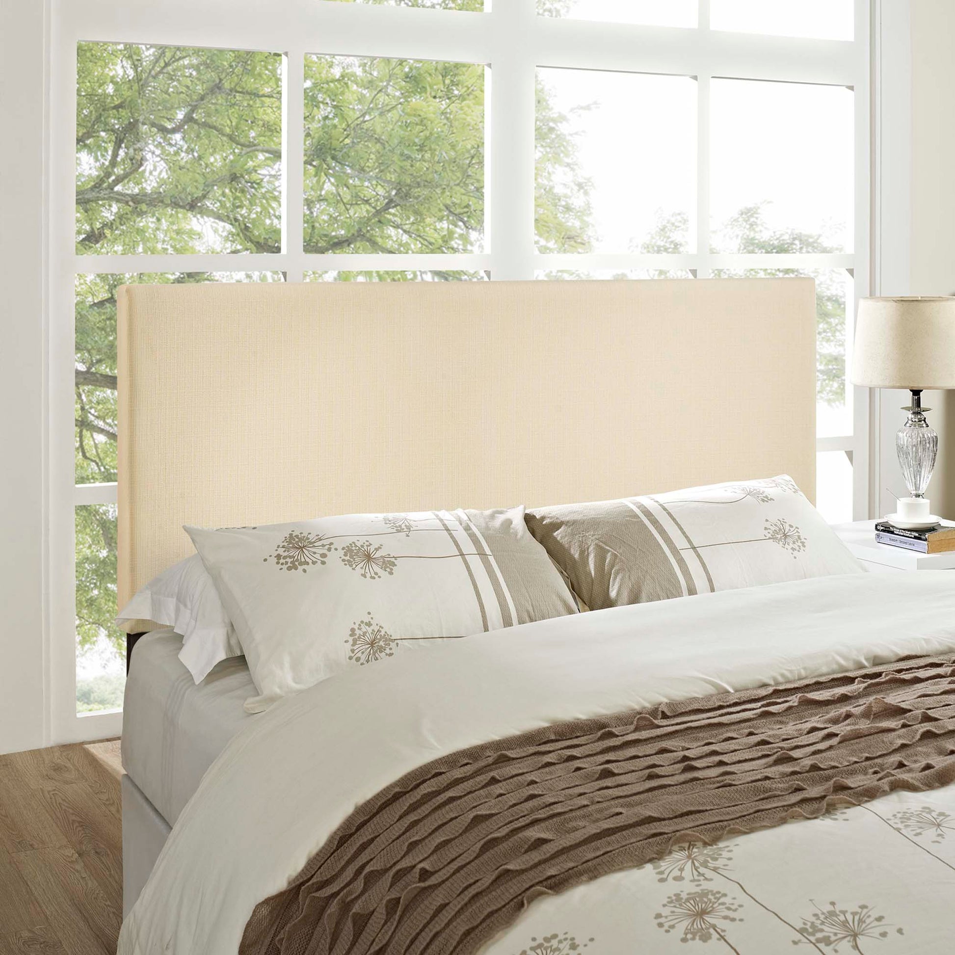 Region Upholstered Fabric King Headboard by Modway - Best Buy Furniture