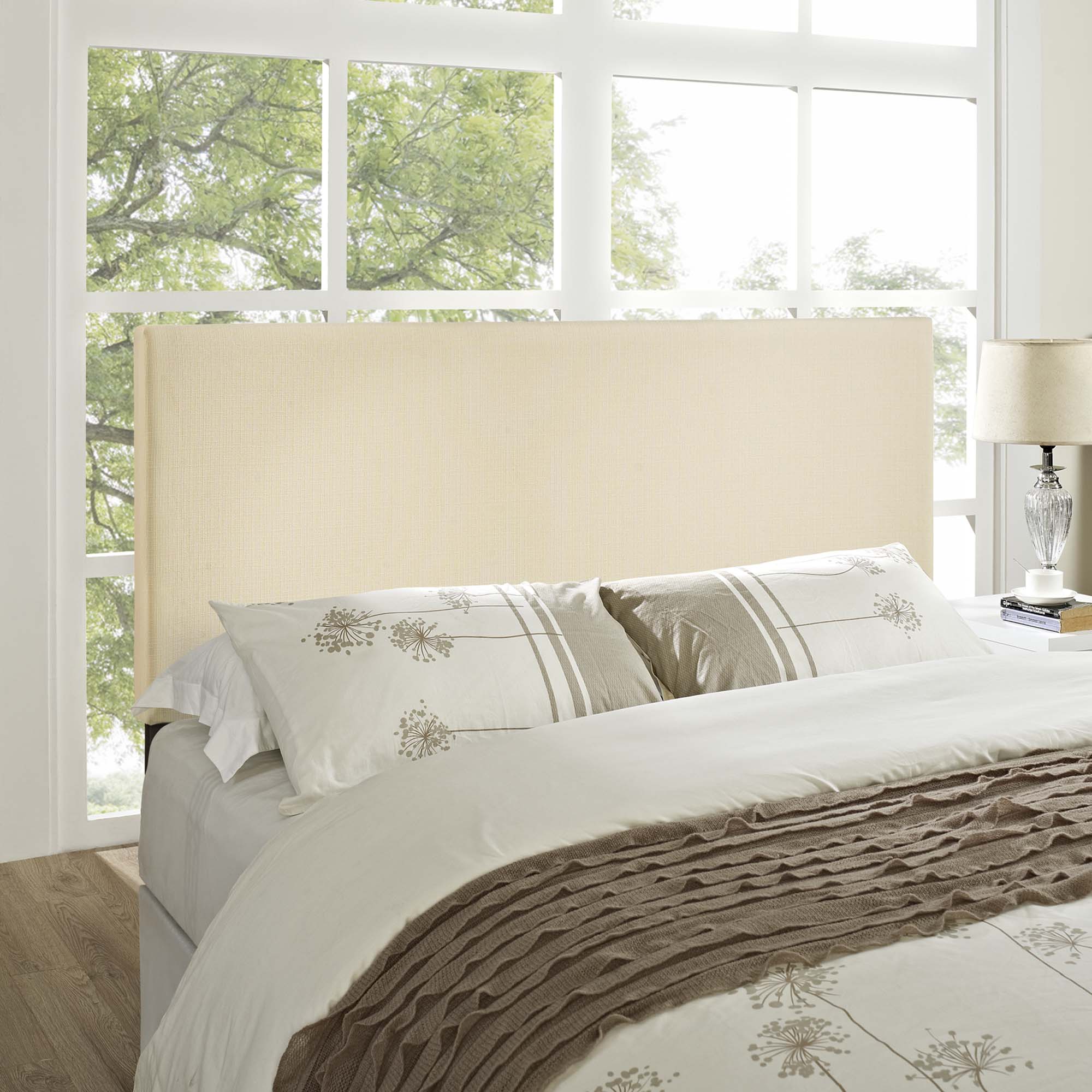 Region Upholstered Fabric King Headboard by Modway - Best Buy Furniture