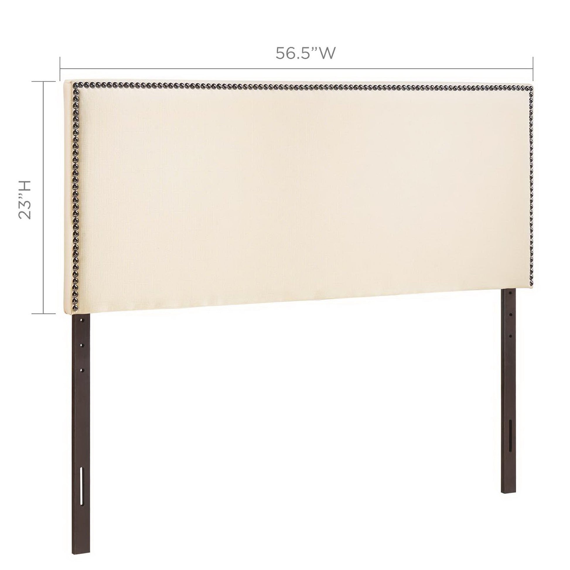 Region Nailhead Upholstered Full Headboard by Modway - Best Buy Furniture
