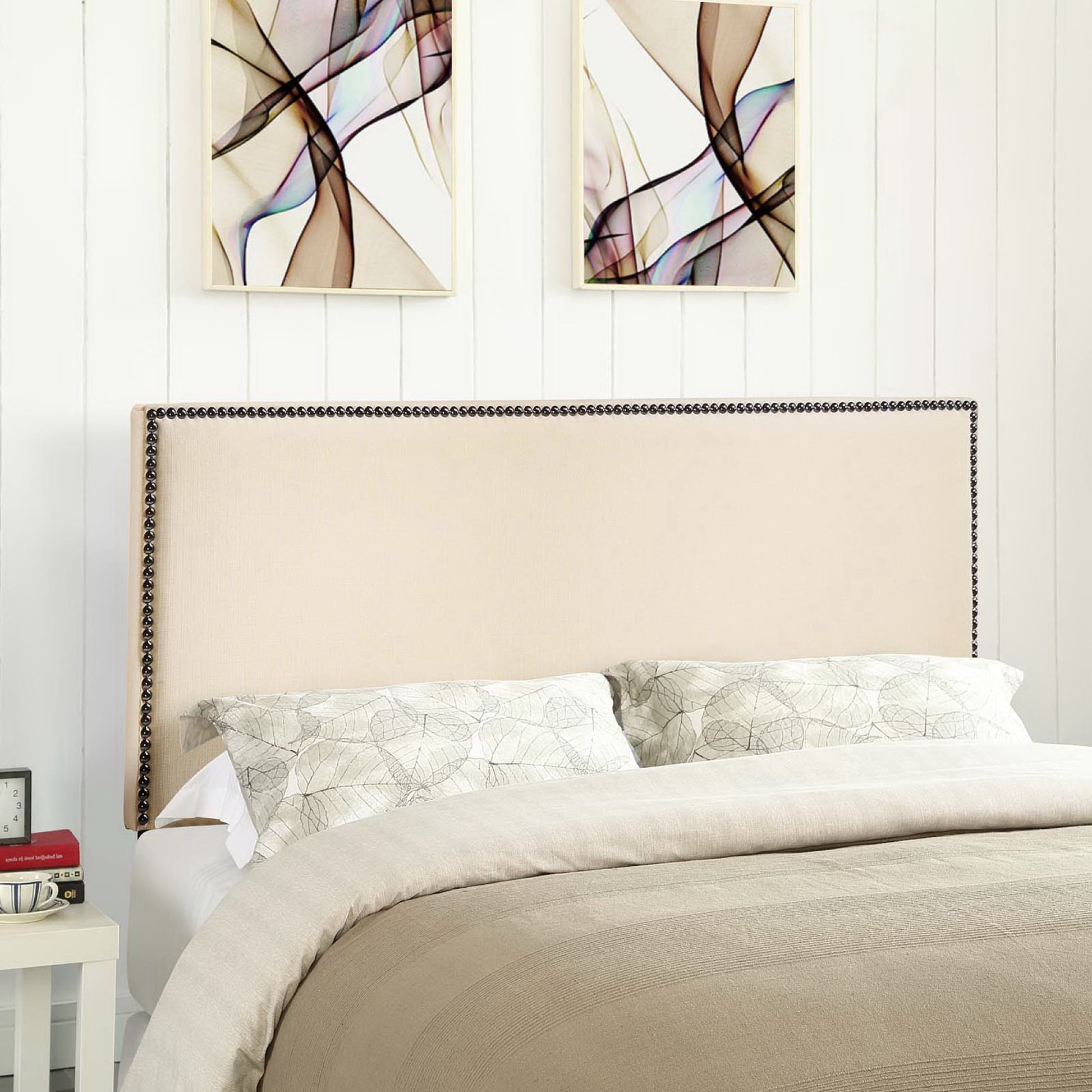 Region Nailhead Upholstered Full Headboard by Modway - Best Buy Furniture