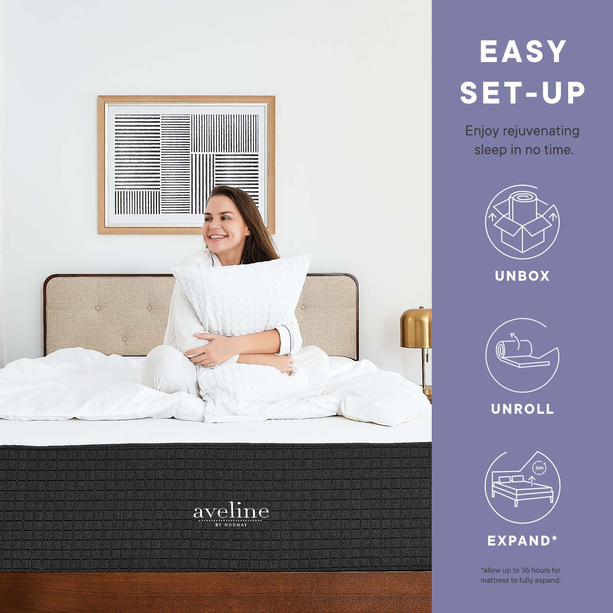 Aveline 8" Full Mattress by Modway - Best Buy Furniture