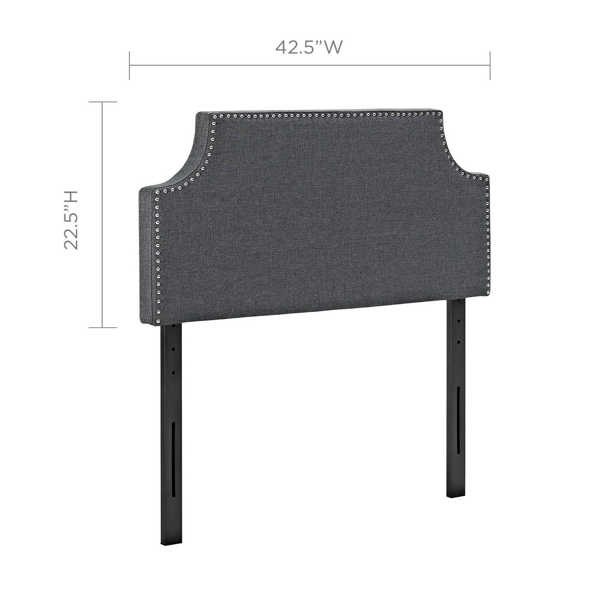 Laura Upholstered Fabric Twin Headboard by Modway - Best Buy Furniture
