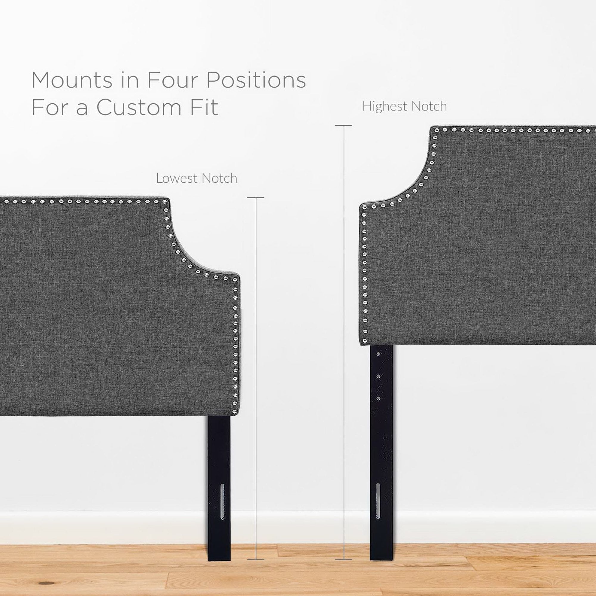 Laura Upholstered Fabric Twin Headboard by Modway - Best Buy Furniture